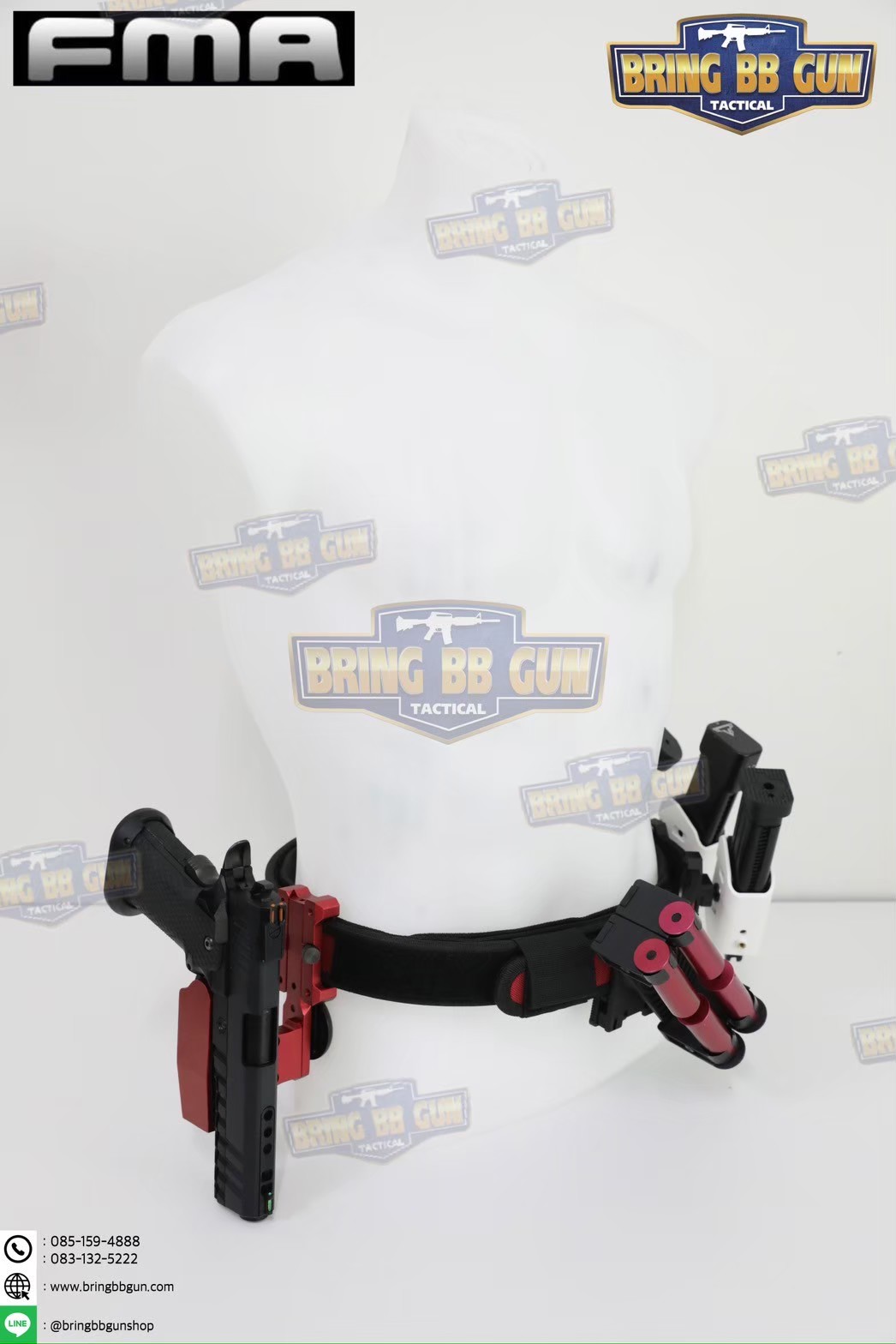 เข็มขัด IPSC ยี่ห้อ FMA (IPSC Belt) (IPSC & 3-Gun) (IPSC) (IDPA)