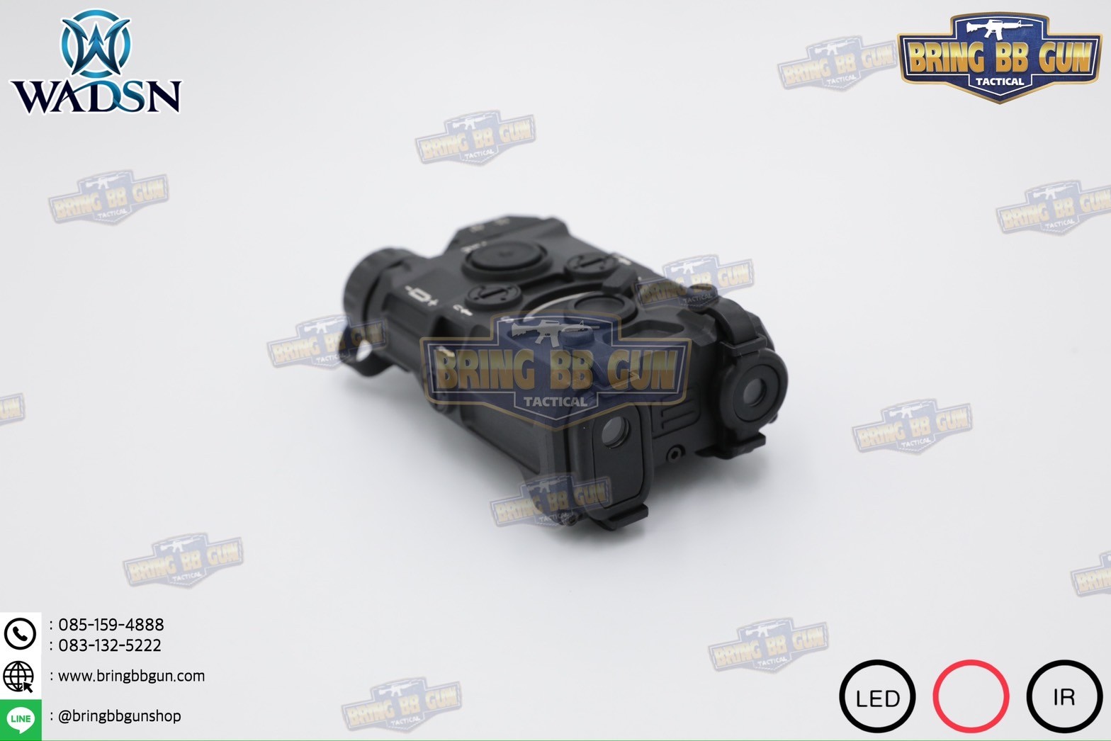 กล่อง Eo-tech OGL ยี่ห้อ WADSN รุ่น พลาสติก (เลเซอร์ชี้เป้าสีแดง) (OGL) (EOTECH OGL) (ON-GUN-LASER)