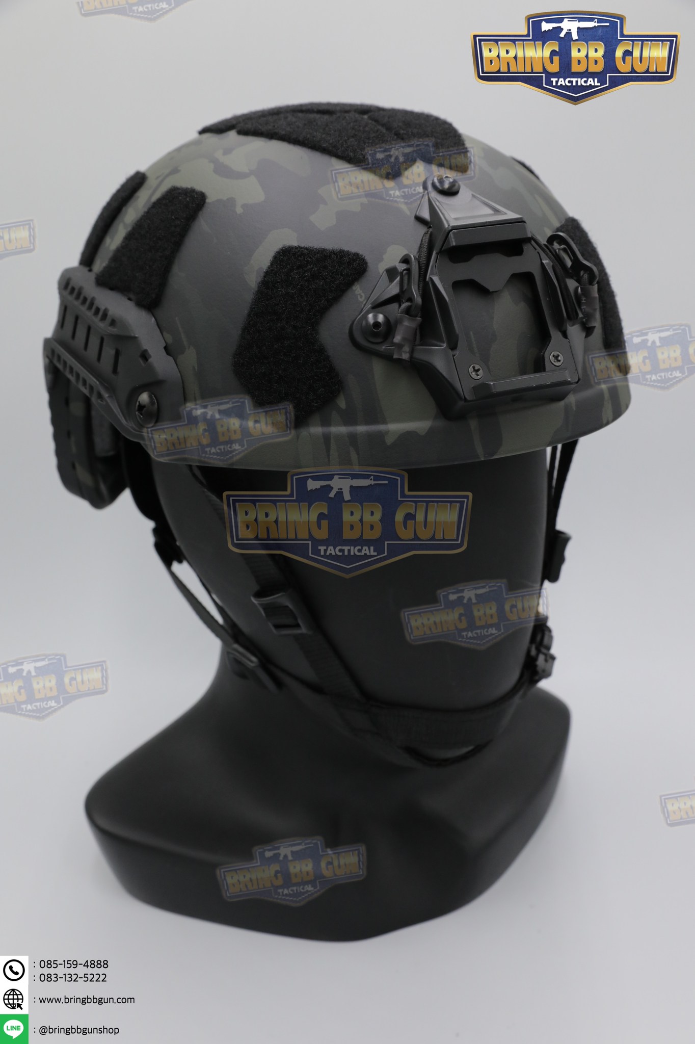 หมวก FAST SF SUPER HIGH CUT รุ่น ปรับท้ายทอยได้ (Light weight Version)