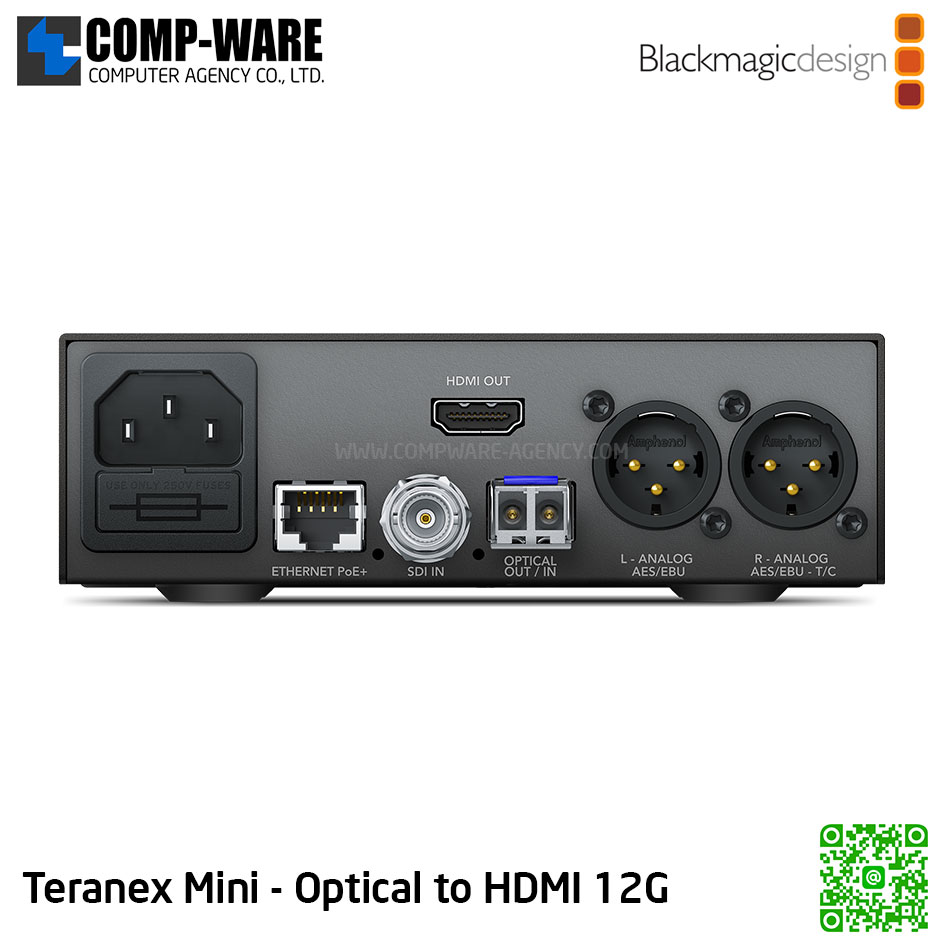 Blackmagic Teranex Mini - Optical to HDMI 12G