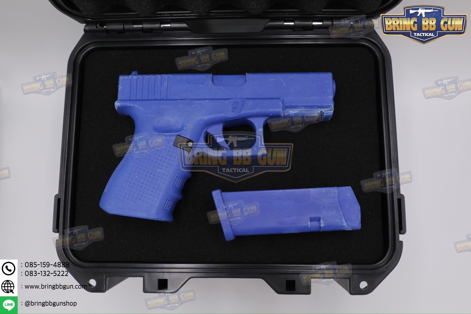 เคสกันกระแทรก B9255 (กล่องปืนสั้น B9255) (กล่องกันกระแทก) (เคสกันกระแทก) (เคสปืนสั้น) (Lockable Pistol Case) (Light Weight Case)