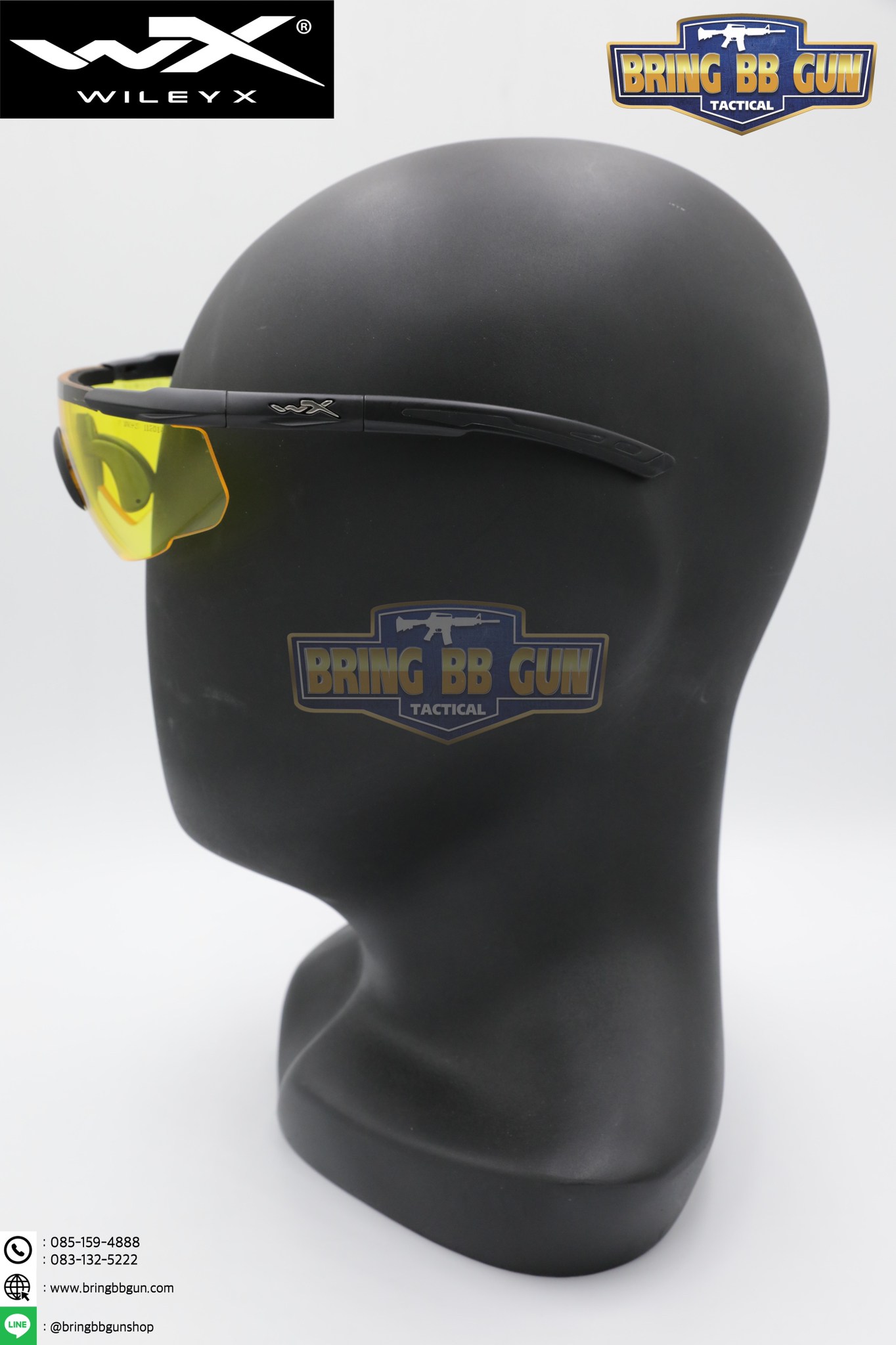 แว่นตากันแดด (แว่นตากันสะเก็ต) ยี่ห้อ WileyX รุ่น Saber Advanced 1Lens (WileyX Saber Advanced)