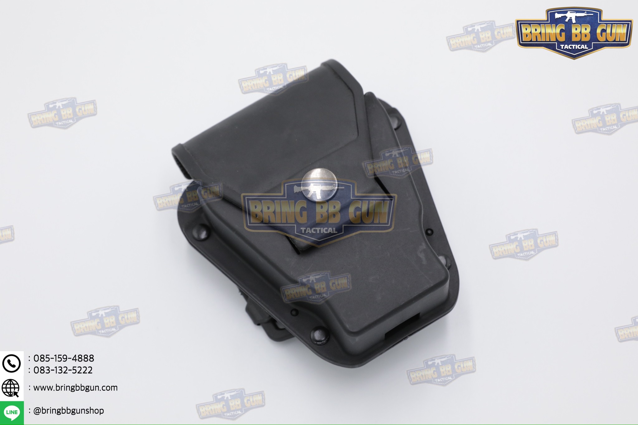 ซองกุญแจมือแบบมีฝาปิด Polymer (Handcuff Pouch) (Handcuff case)