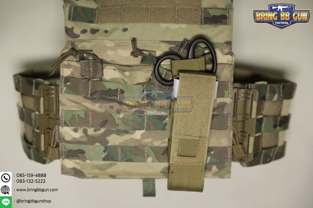 ชุดเพ้าผ้าใส่สายห้ามเลือด+กรรไกรแพทย์สนาม LM Raptor (ซองผ้าใส่สายรัดห้ามเลือด+สายรัดห้ามเลือด+กรรไกร LM Raptor)