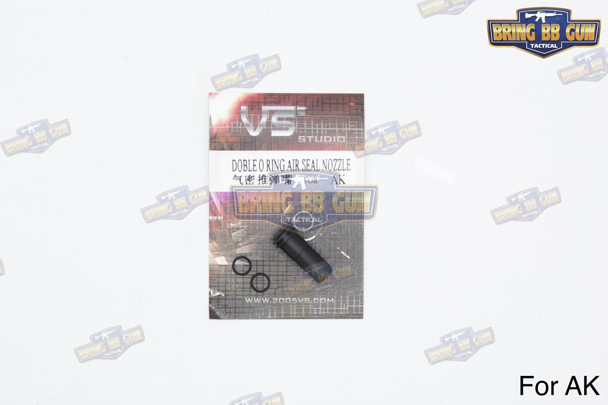 Nozzle แบบพลาสติก ยี่ห้อ VS Studio (Double O-ring Nozzle) (Air Seal Nozzle)