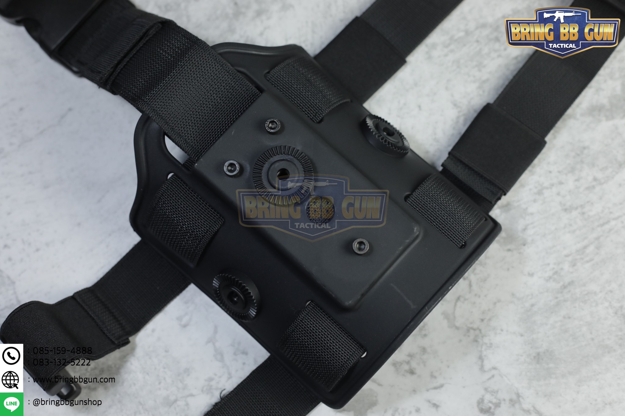 เพลทรัดต้นขา (Drop Leg Platform)