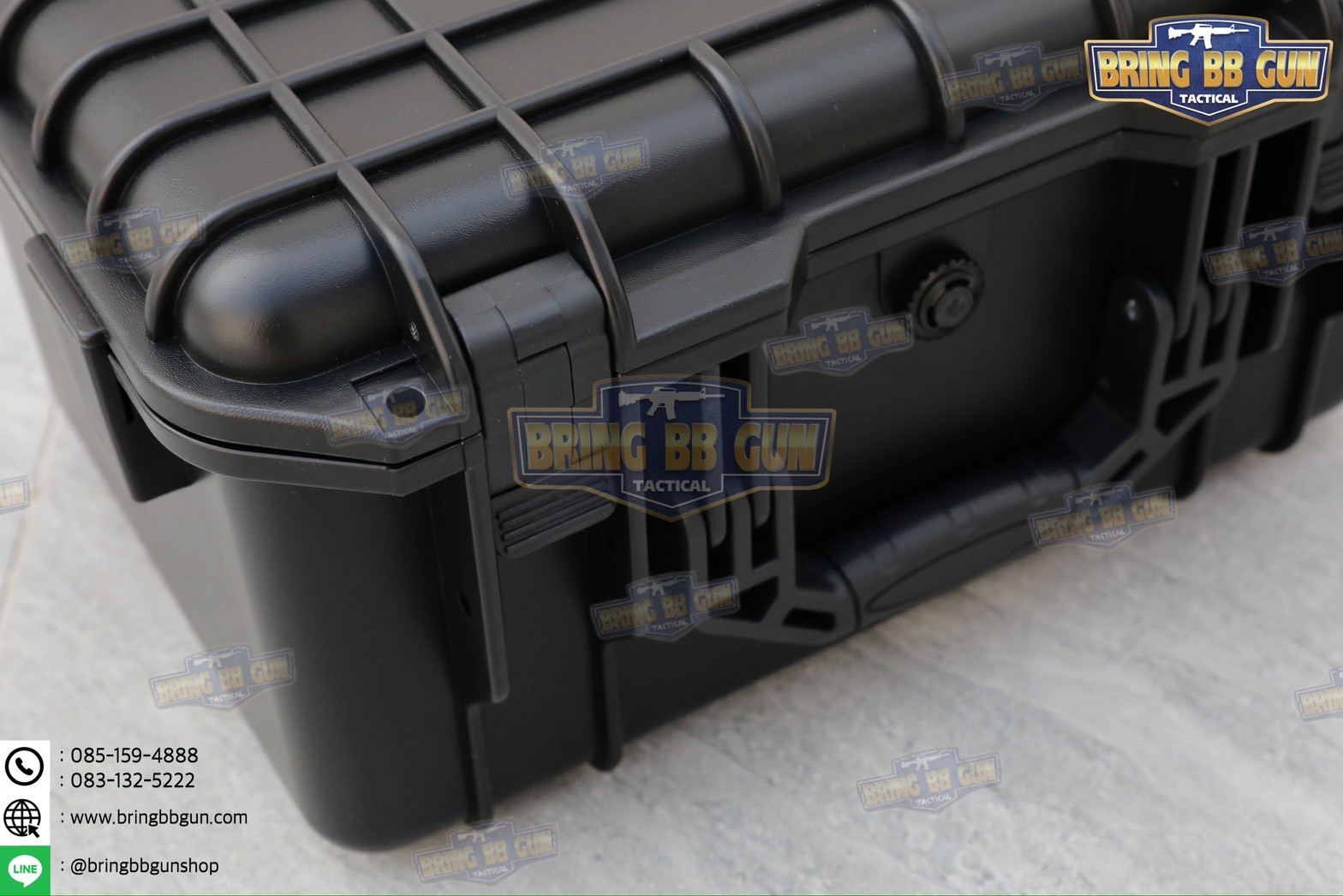 เคสกันกระแทรก B7325 (กล่องปืนสั้น B7325) (กล่องกันกระแทก) (เคสกันกระแทก) (เคสปืนสั้น) (Lockable Pistol Case) (Light Weight Case)