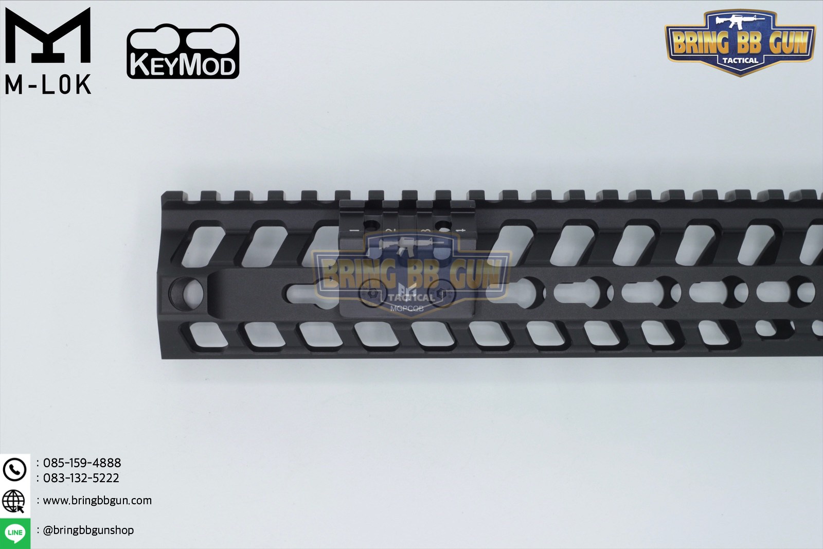 รางเฉียง ระบบ M-Lock/Keymod ยี่ห้อ MGPCQB