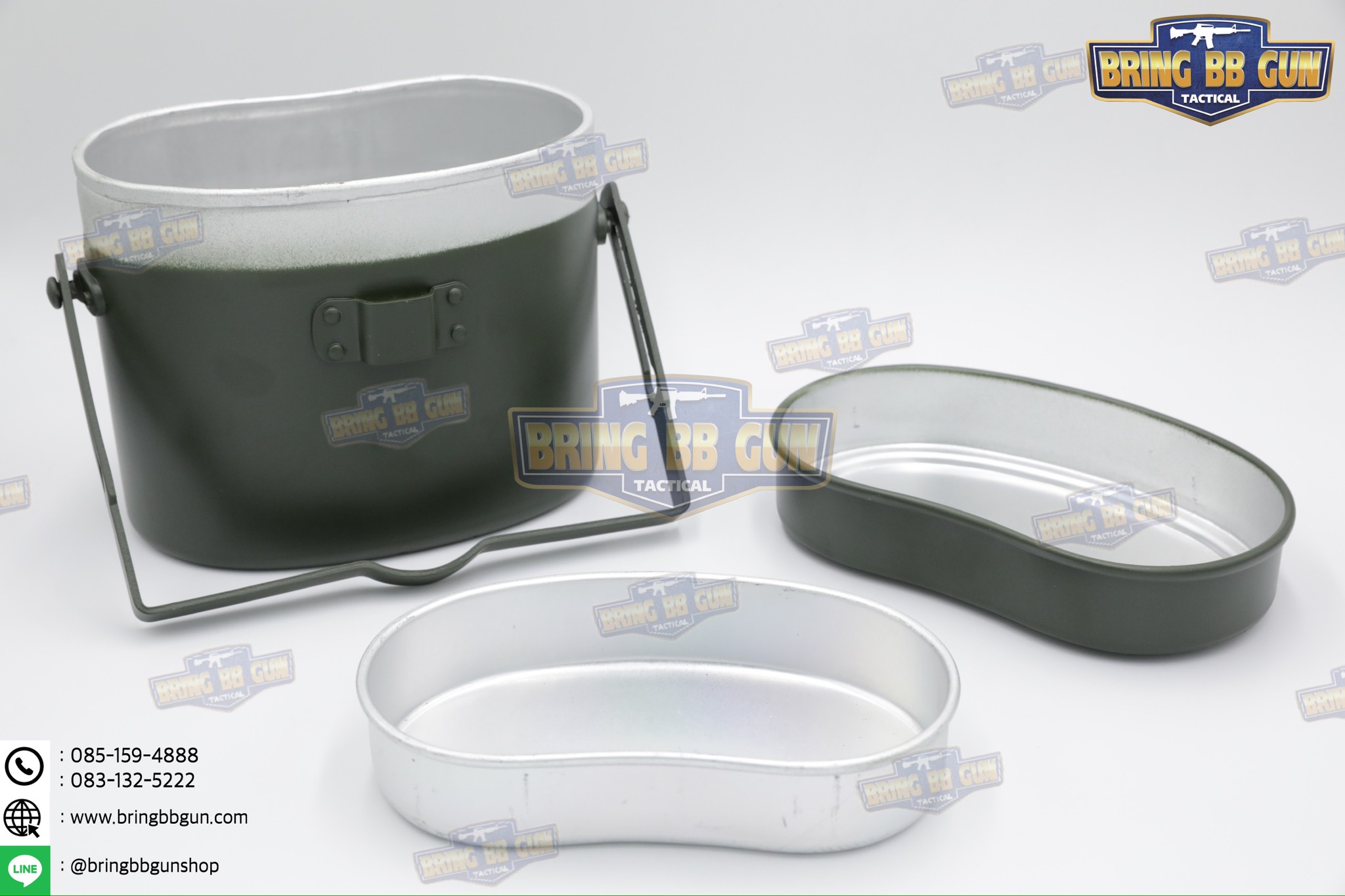 หม้อสนาม (หม้อสนาม ทบ.) (หม้อสนามอเนกประสงค์) (เดินป่า) (เข้าค่าย) (Camping) (ทหารพราน) (ลาดตระเวน) (ทหารพราน) (เขาชนไก่)