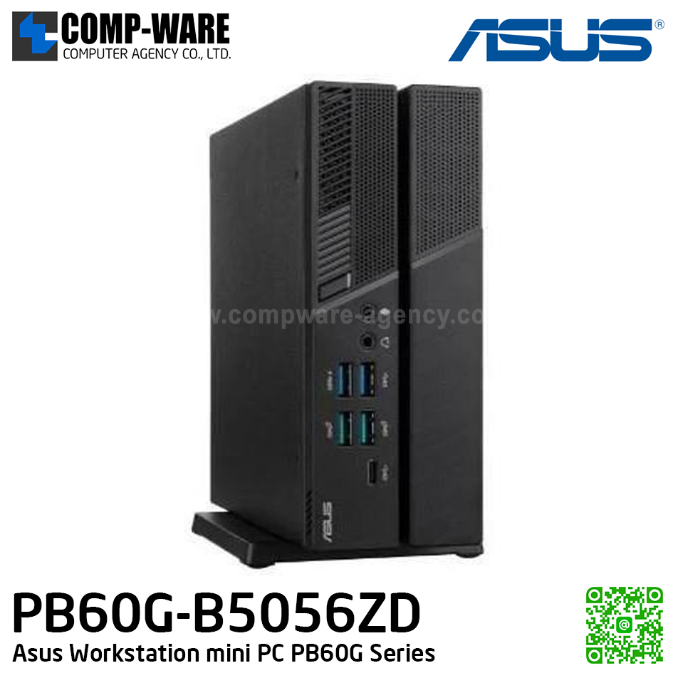 Asus Mini PC PB60G-B5056ZD ,Intel Core i5-8400T ,8GB DDR4 , 256GB SSD+1TB, nVidia Quadro P620, Windows 10 Pro