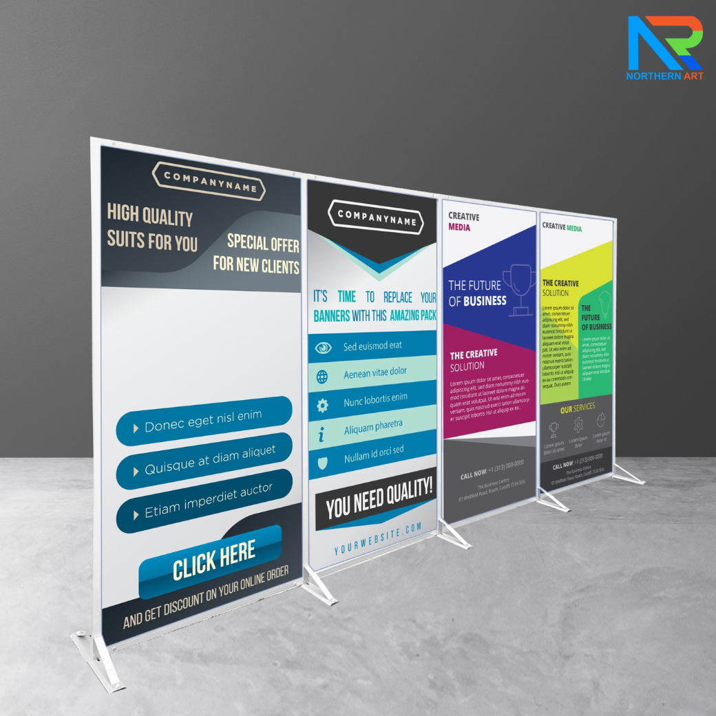 เช่าบอร์ดนิทรรศการ แบบตั้งต่อเนื่อง ตั้งแต่ 3 บานขึ้นไป ขนาด (W)597 x (D)50 x (H)201 พร้อมขาตั้ง โครงอะลูมิเนียม ถอดประกอบได้