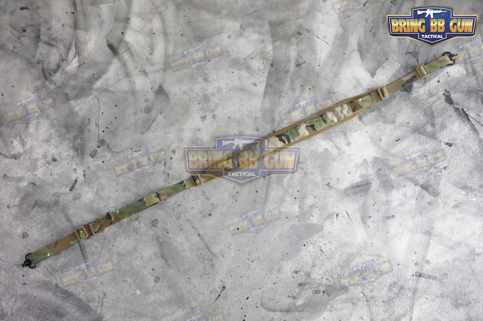 สายสะพายปืน ทรง VTAC (Padded Sling) (Adjustable dual point tactical function rope)