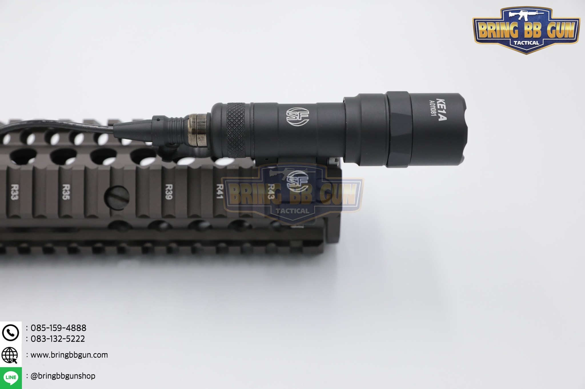 ไฟฉายติดปืน ยี่ห้อ Surefire รุ่น M340 (ขาปรับได้)