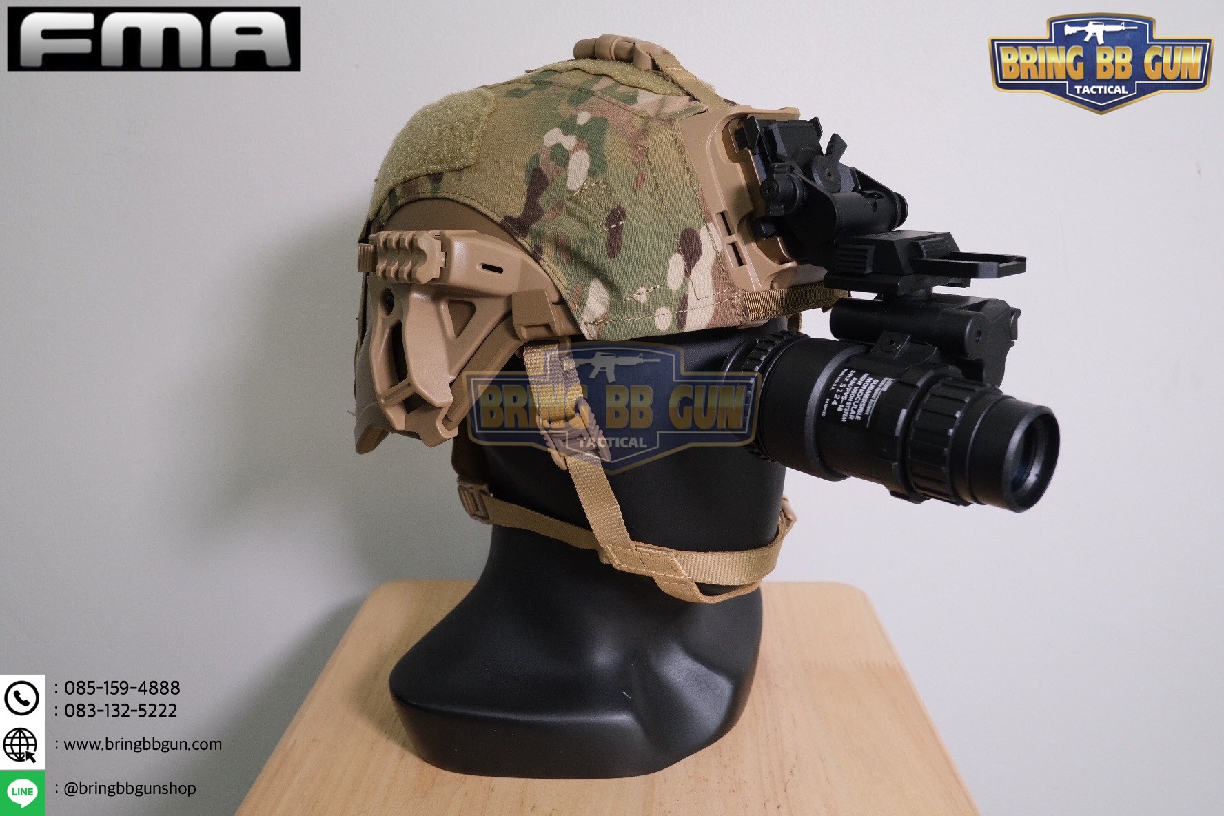 PVS 18 NVG Dummy (Night Vision Goggles Dummy Version) กล้องไนท์วิชั่น (ตาเดียว) กล้องส่องกลางคืน (ตาเดียว) ยี่ห้อ FMA