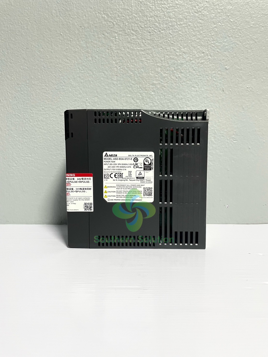 Delta AC Servo Drive ASD-B3-0721-E 750W 220V 3/1-Phase, EtherCAT