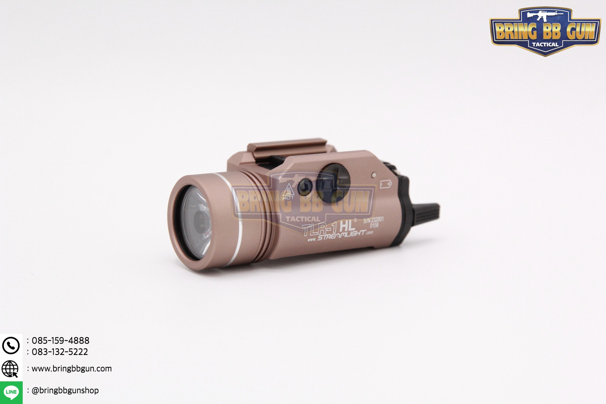 ไฟฉายติดปืน ทรง Streamlight รุ่น TLR-1