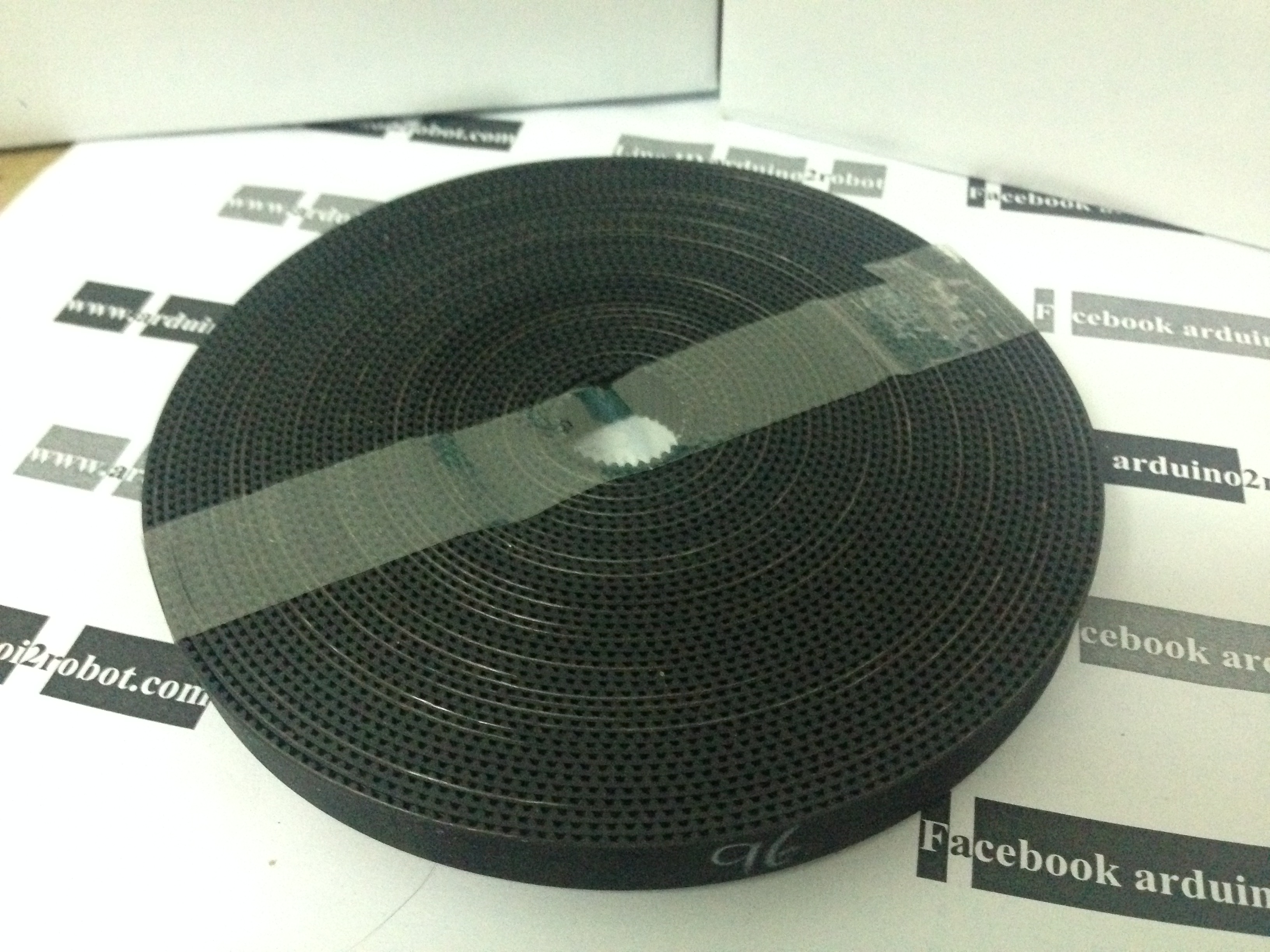 2GT timing belt width 10mm สีดำ (เมตรละ 90 บาท)