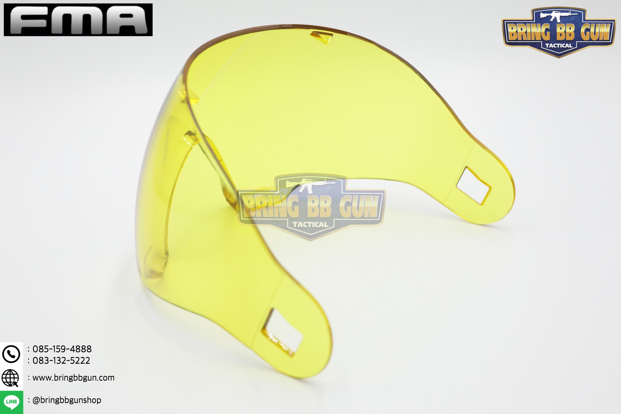 เลนส์หน้ากาก F1 ยี่ห้อ FMA รุ่น เลนส์1ชั้น