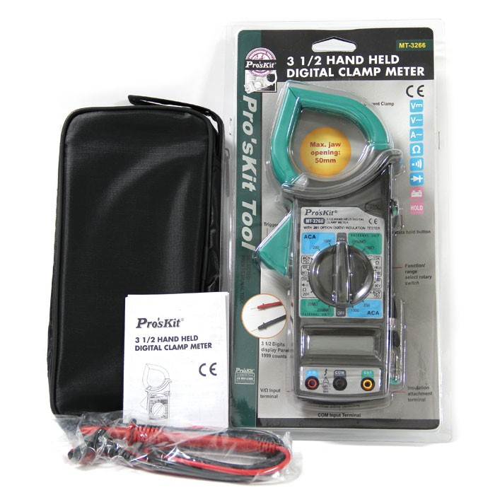 MT-3266 ดิจิตอลแคมป์มิเตอร์ MT-3266 PRO'S KIT