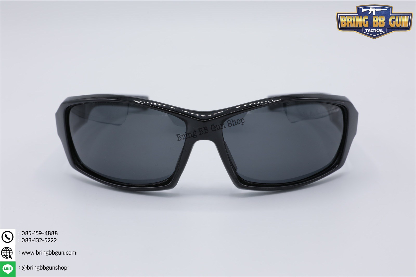 แว่นกันแดด เลนส์ Polarized (เลนส์โพลาไรซ์) รุ่น ทรงสปอร์ต 02