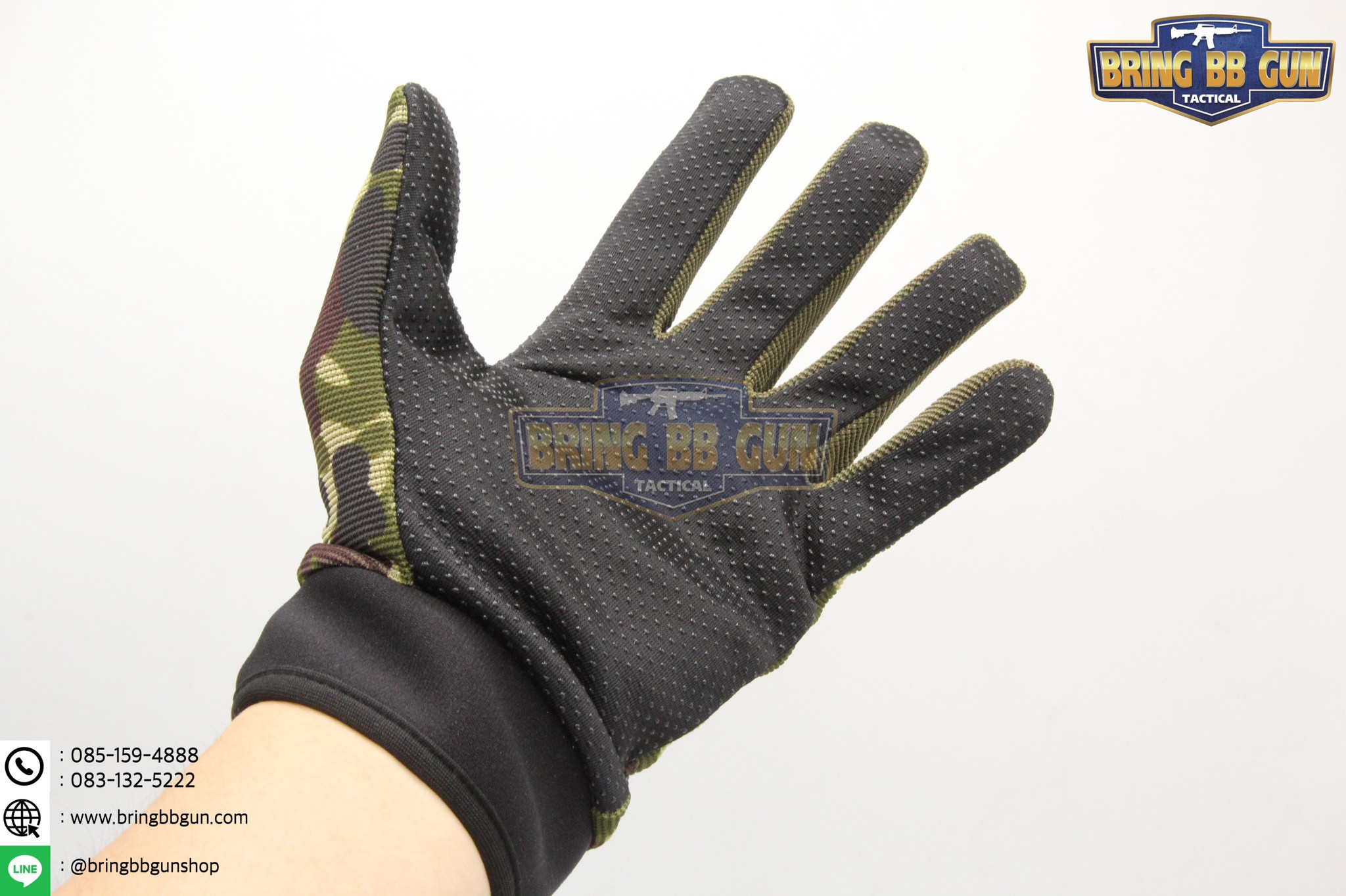 ถุงมือเต็มนิ้ว