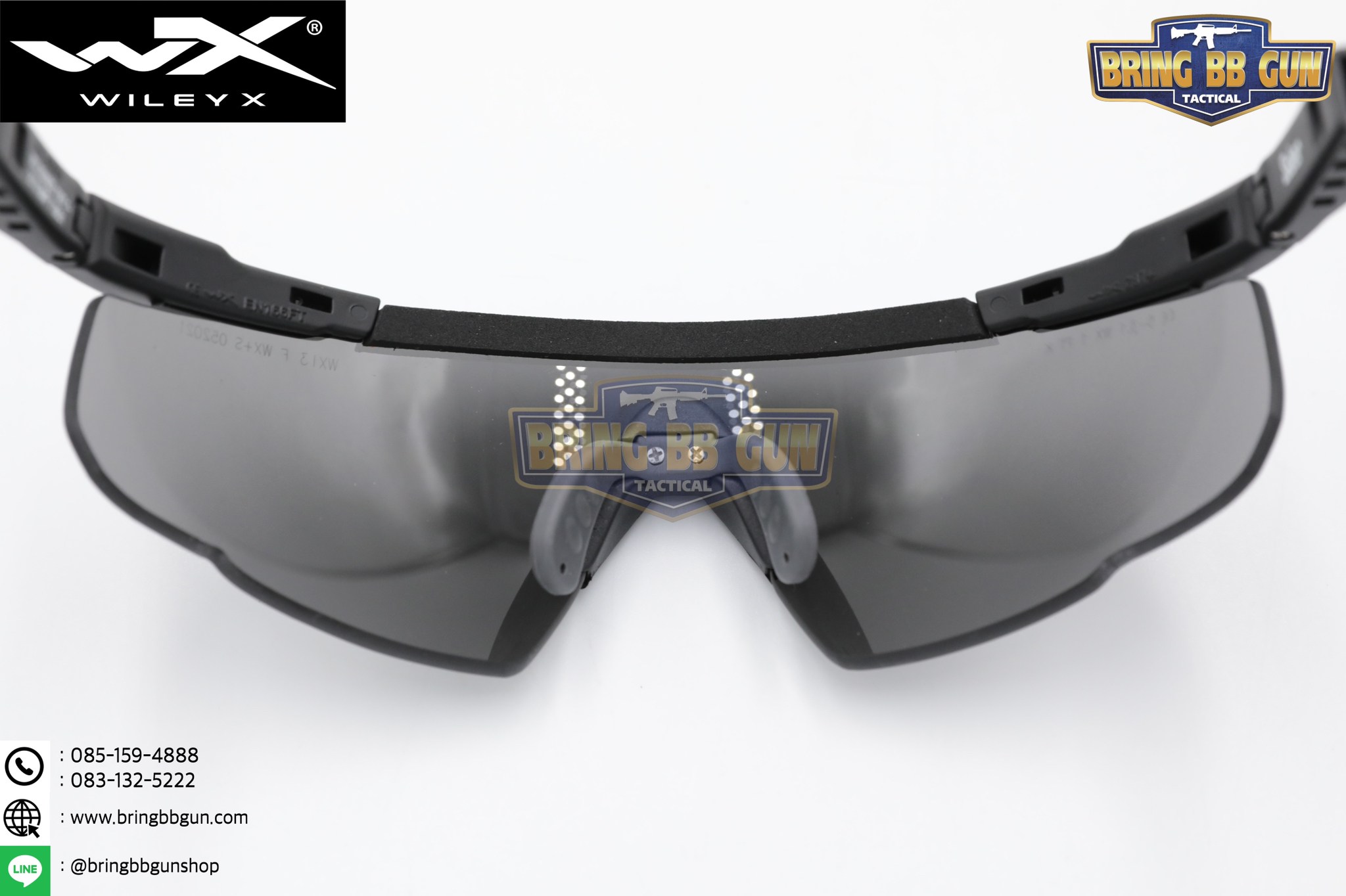 แว่นตากันแดด (แว่นตากันสะเก็ต) ยี่ห้อ WileyX รุ่น Saber Advanced 1Lens (WileyX Saber Advanced)