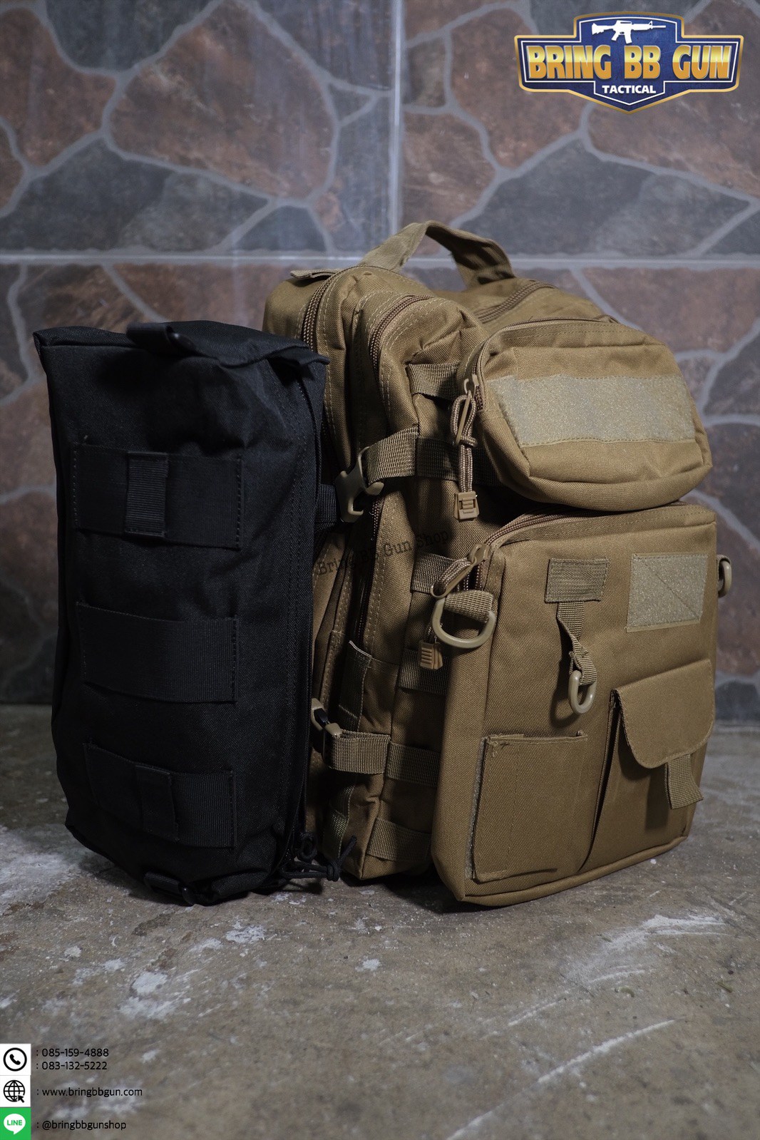 กระเป๋าเสริมติดเสื้อเวส อเนกประสงค์ B01