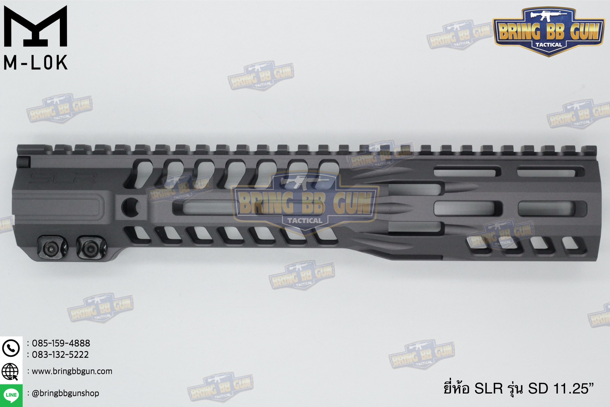 ชุดหน้า SLR รุ่น SD ระบบราง M-Lok (รางหน้า SLR SD M-Lok) (SD M-Lok Handguard)