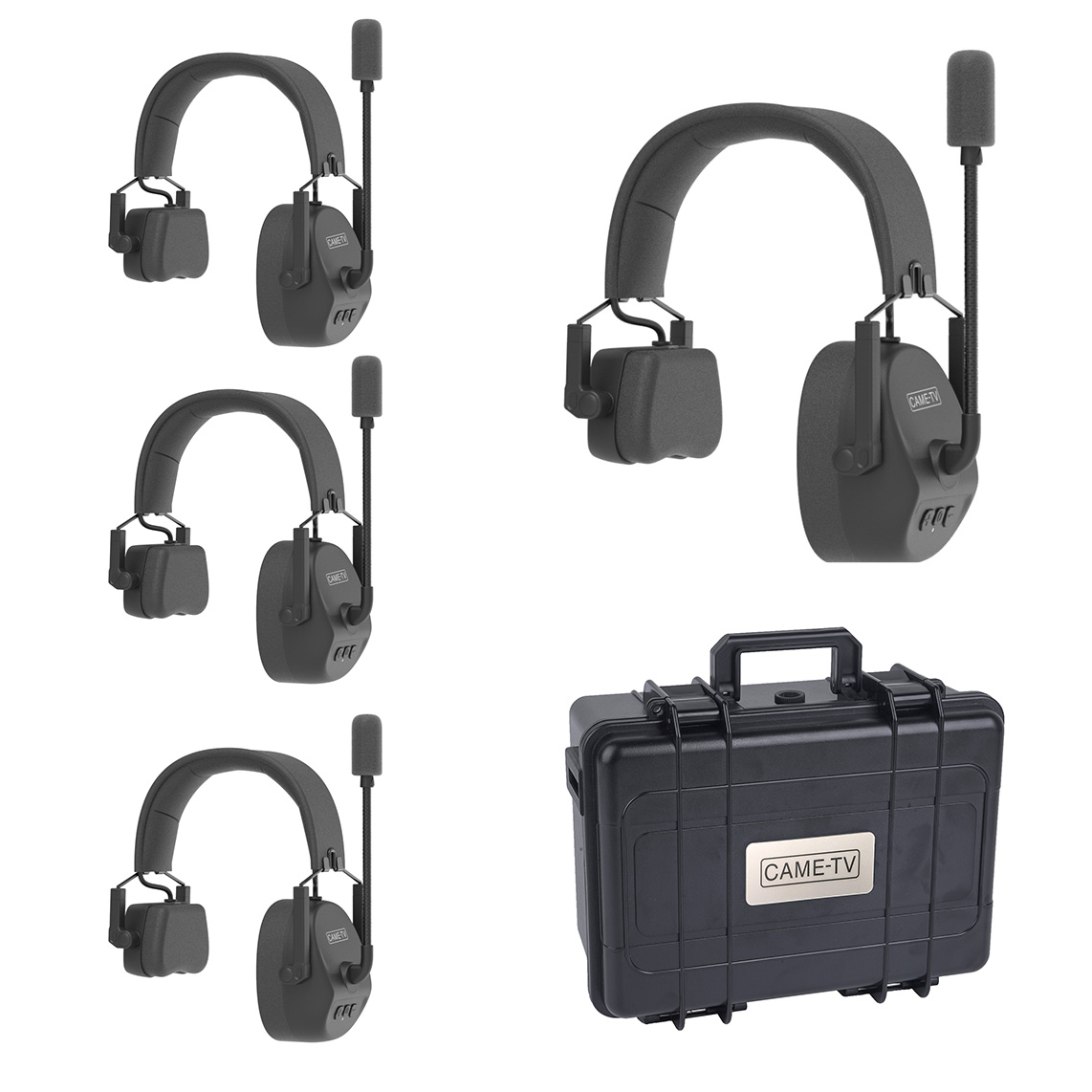 Came-TV KUMINIK8 Pack 4 อินเตอร์คอมแบบไร้สาย ระยะส่ง 450 เมตร