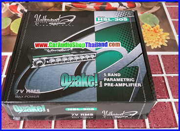 ปรีแอมป์ 5 แบนด์ คุณภาพ HOLLYWOOD HSL-305