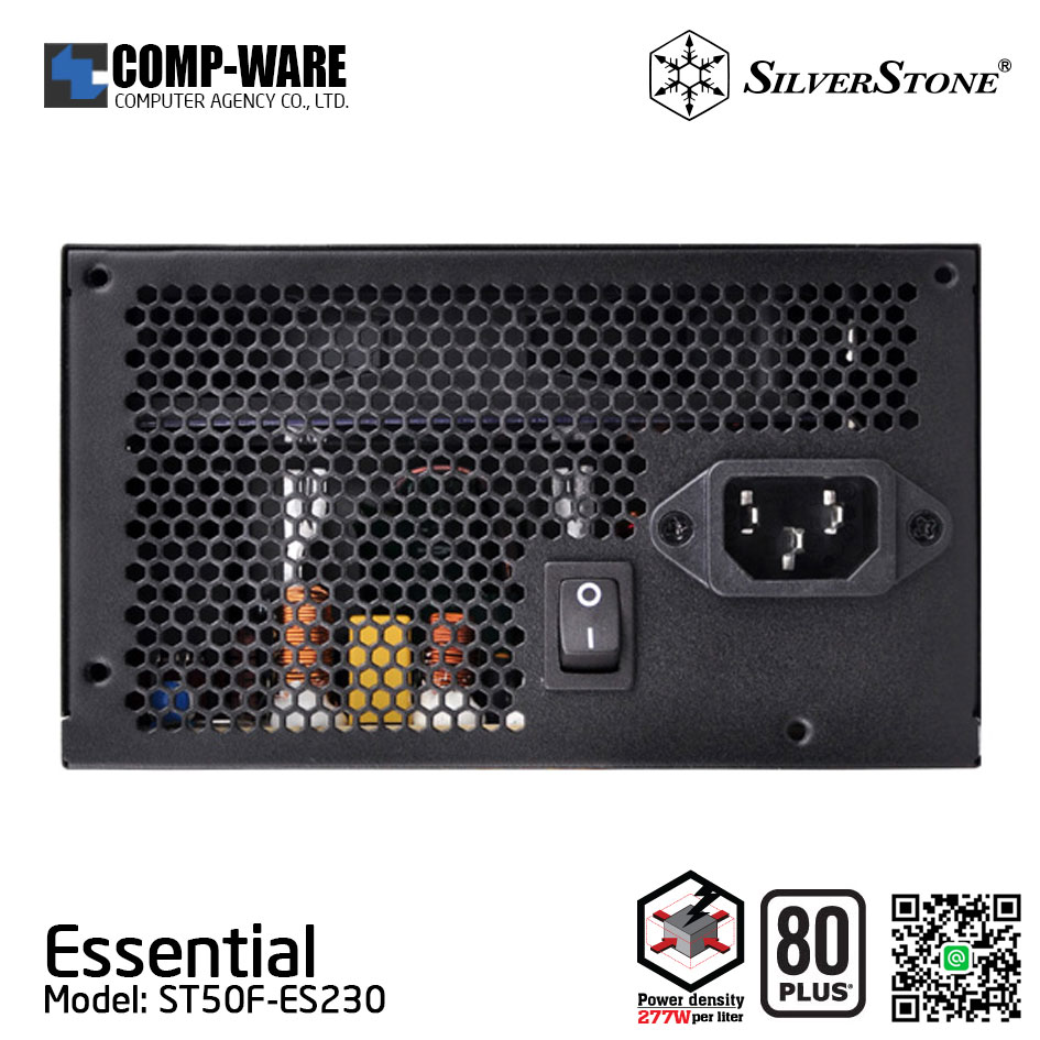 SilverStone Essential ST50F-ES230 500Watt 80Plus ATX Power Supply