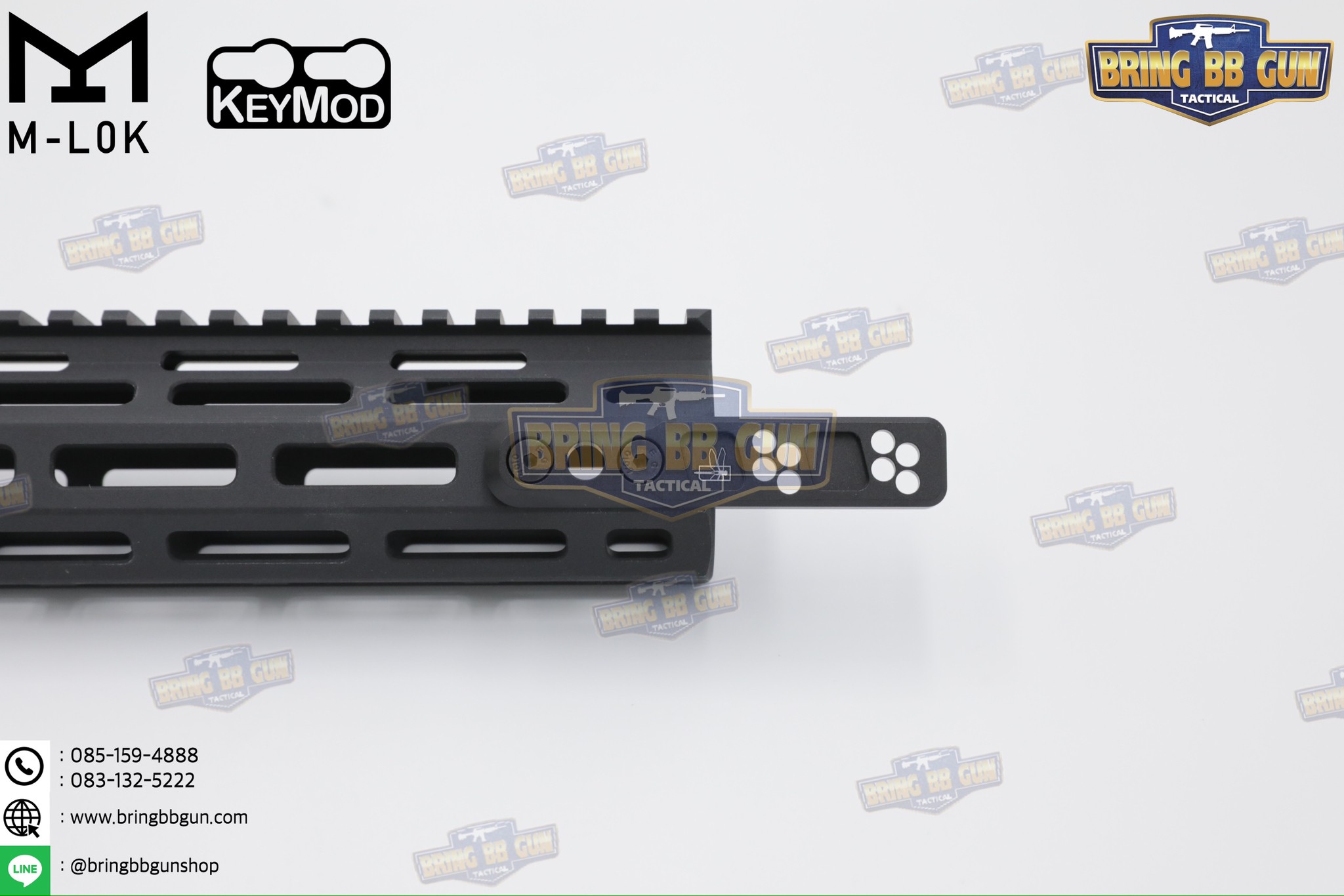 ขาจับไฟฉาย Thorntail 2 Inline Light Mount (Adapterจับไฟฉาย) (Thorntail 2 M-Lok&Keymod Inline Light Mount) (Offset Light)