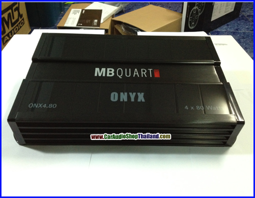 แอมป์ 4 CH คุณภาพสูง MB QUART ONX-480 (เสียงดี)