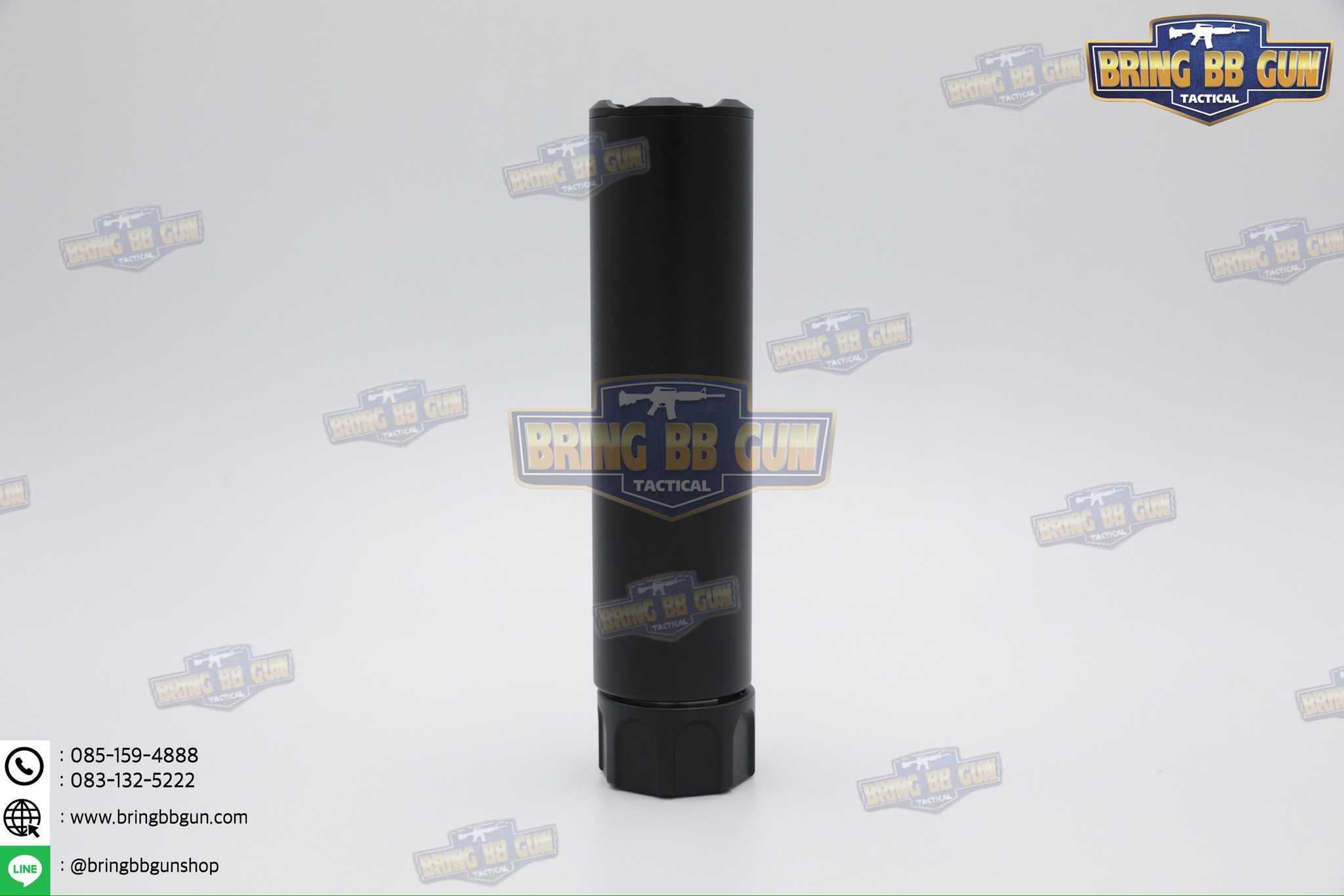 เก็บเสียง+ปลอกลดแสง ยี่ห้อ Surefire รุ่น Socom556 (6") (SOCOM556-RC2 & 4-Prong Flash Hider) (Fast-Attach Sound Suppressor)