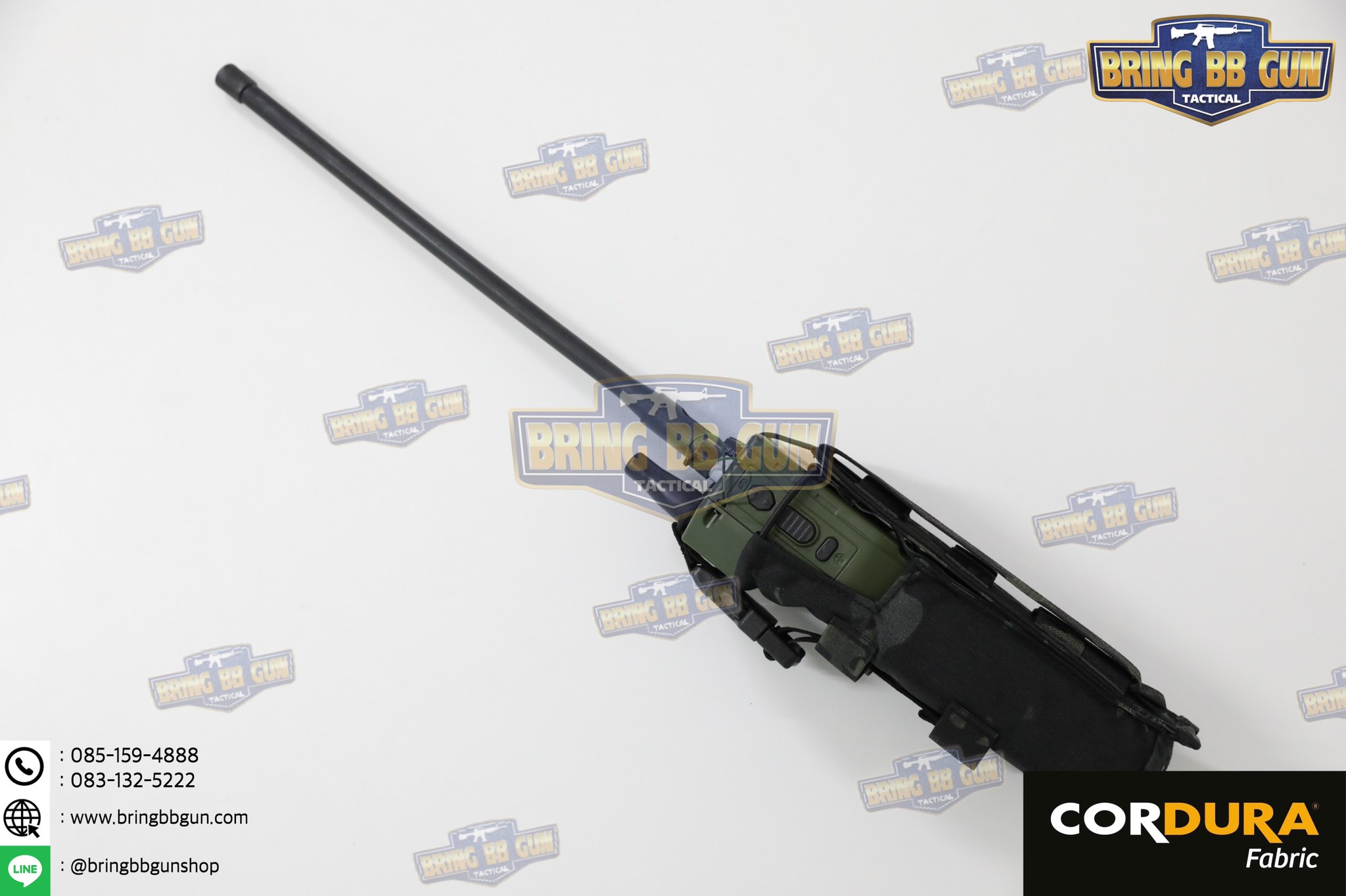 เพ้าวิทยุสื่อสาร สำหรับวิทยุ PRC-152 ซองวิทยุสื่อสารแบบผ้า (PRC-152 drop-down Radio Pouch) (Radio Holder)