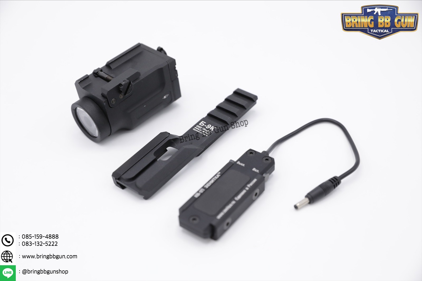 ไฟฉายติดปืน AK-SD (AK-SD TWPS LED Tactical Flash Light)