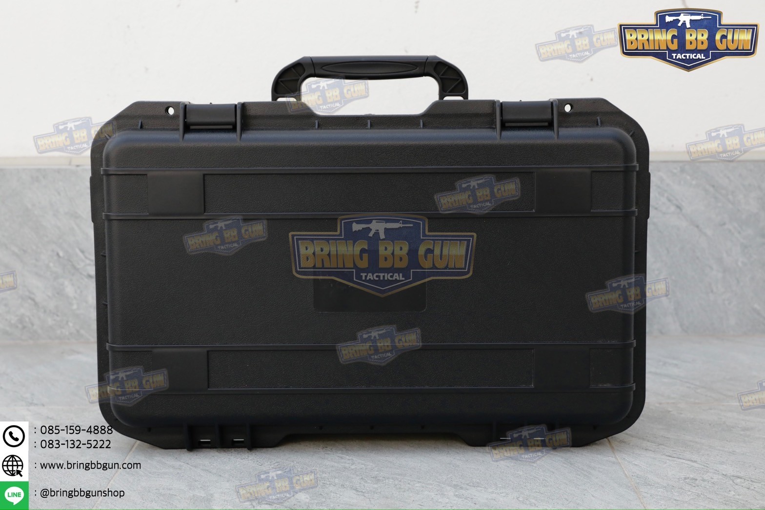 เคสกันกระแทรก B8422 (กล่องปืนสั้น B8422) (กล่องกันกระแทก) (เคสกันกระแทก) (เคสปืนสั้น) (Lockable Pistol Case) (Light Weight Case)
