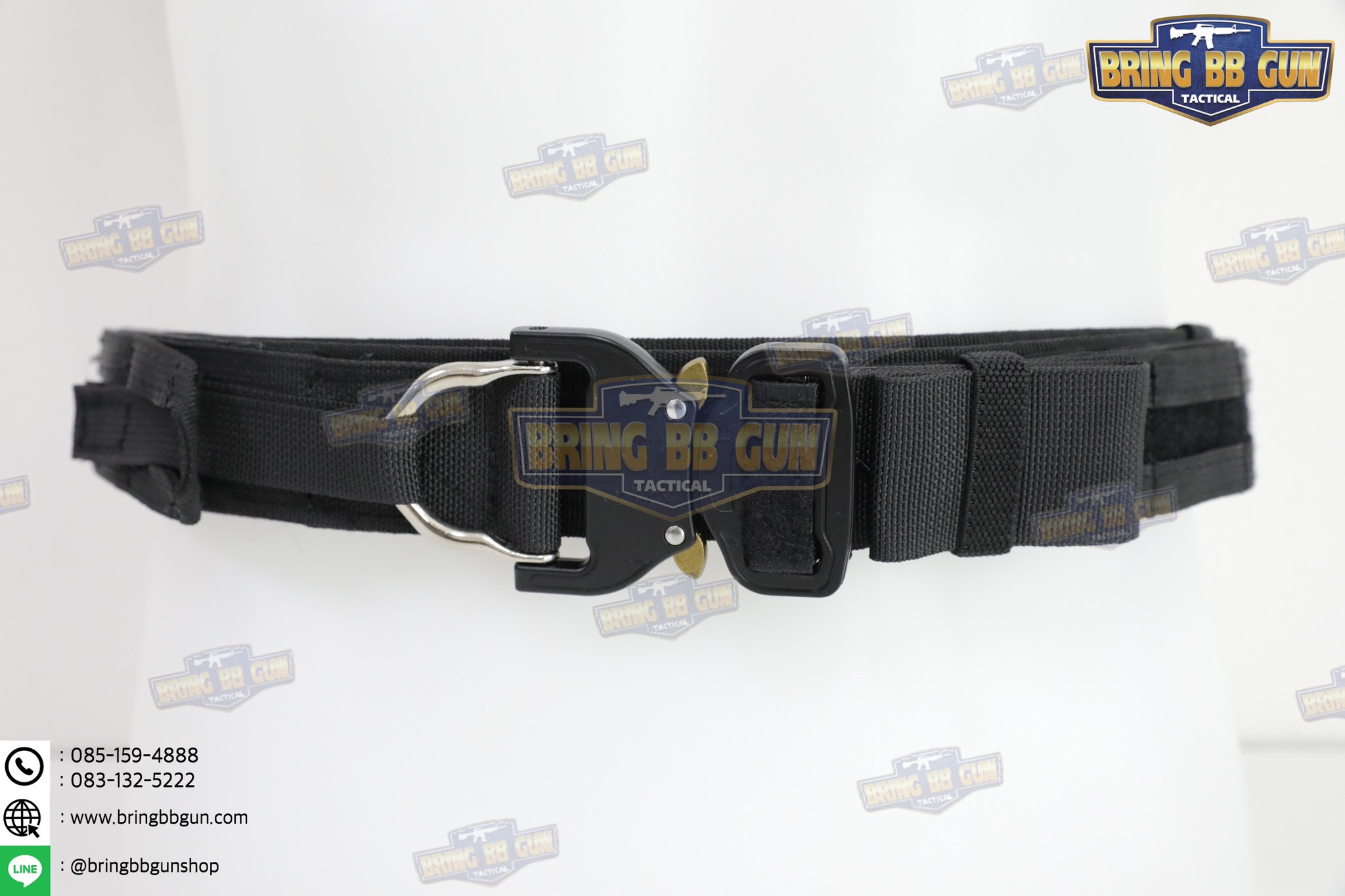 เข็มขัดยุทธวิธี รุ่น หัวคอปร่า ทรงIPSC 2ชั้น Cobra IPSC (B013)