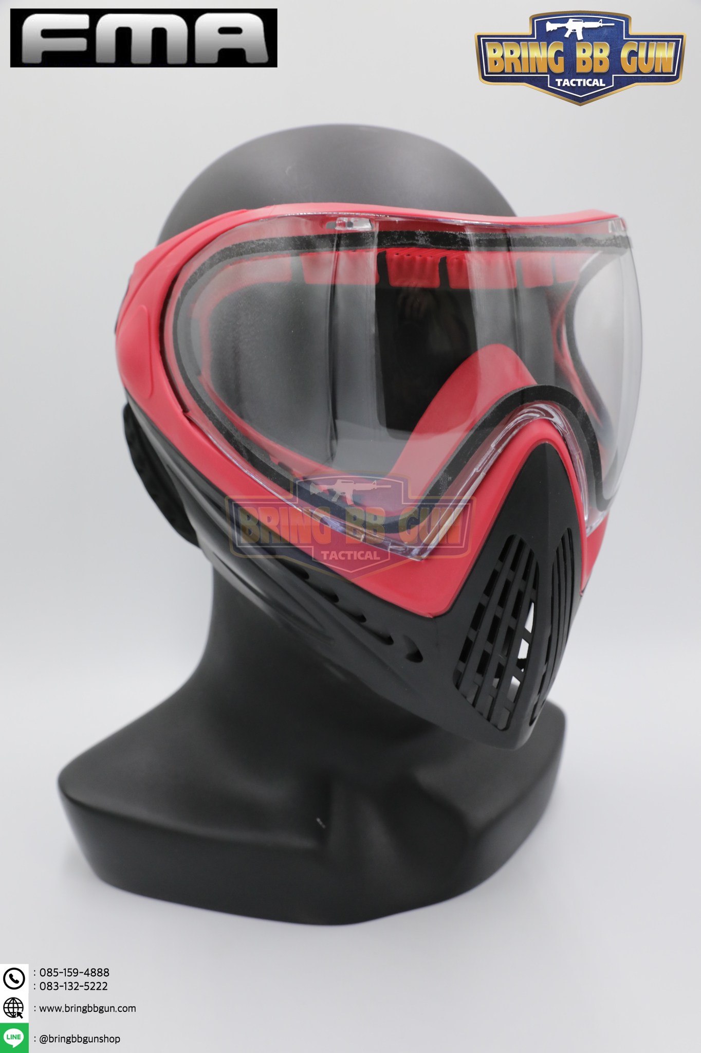 หน้ากาก F1 ยี่ห้อ FMA รุ่น เลนส์2ชั้น