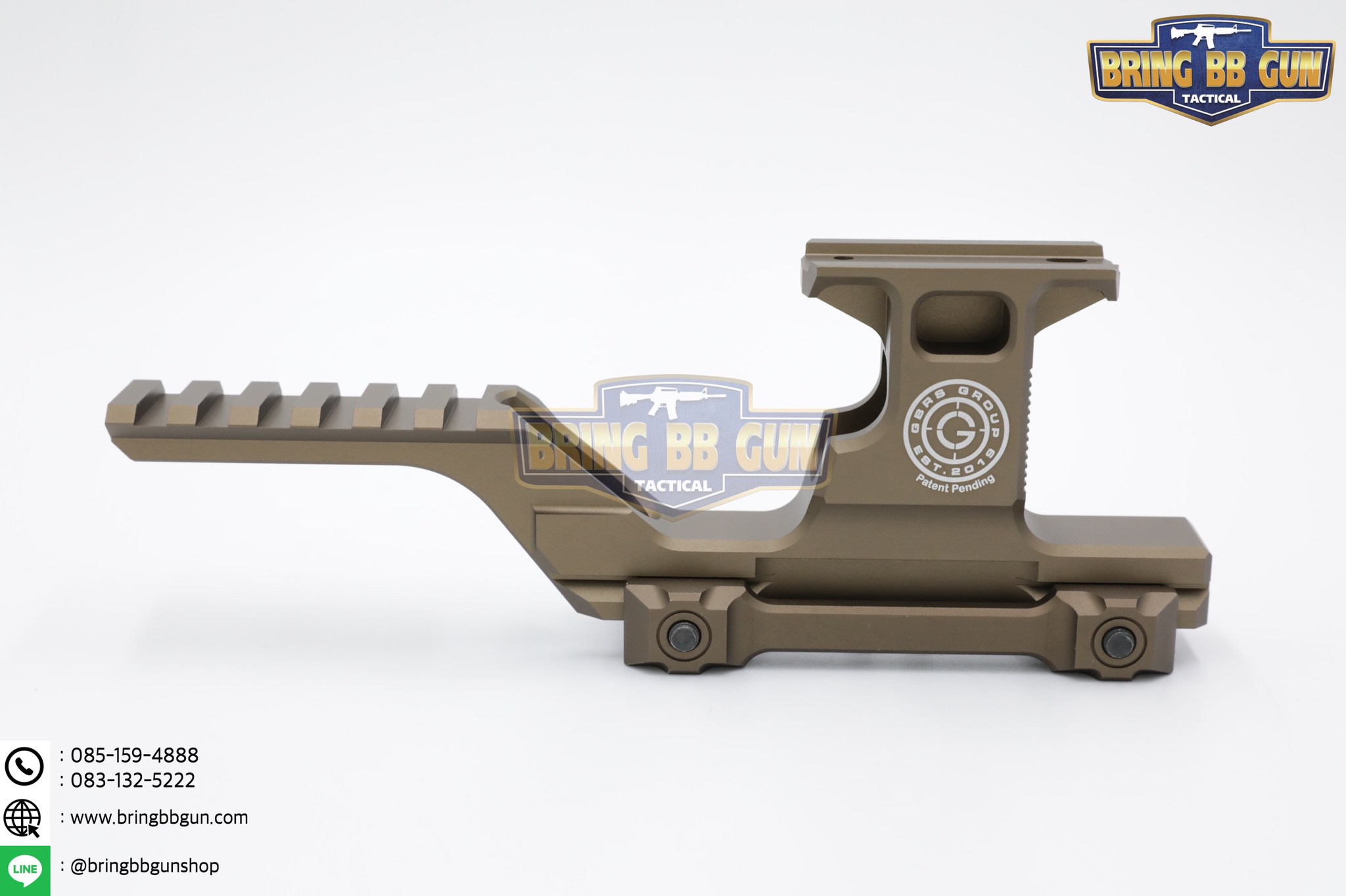 ขายกดอทสูง Hydra (Hydra Mount) (GBRS Group Hydra Mount Kit) สำหรับเรดดอท : Aimpoint T1/T2 , Maverick