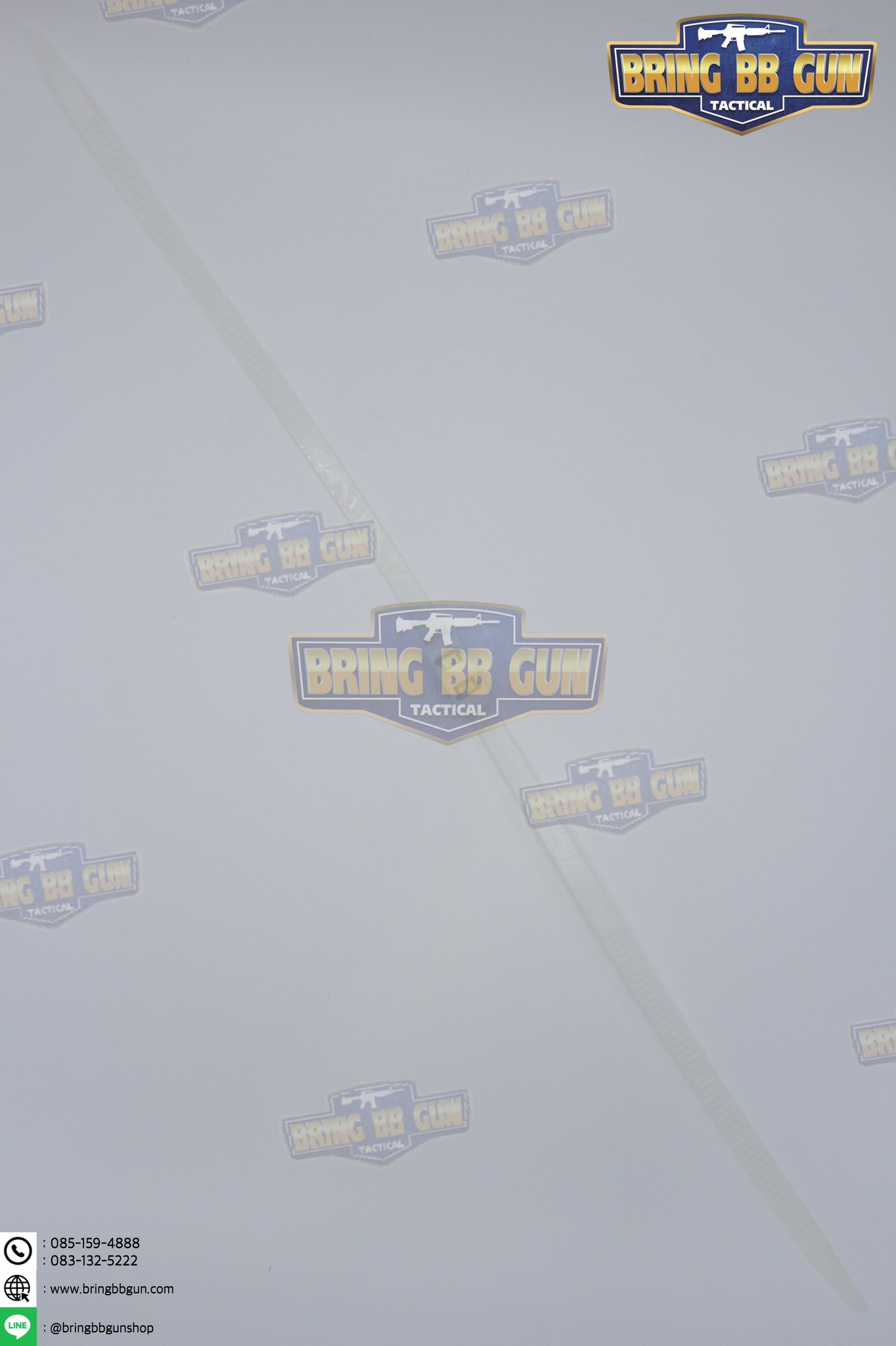 กุญแจมือสาย Cable Ties (เคเบิ้ลไทร์รัดข้อมือ) (Cable Ties Handcuffs) (Plastic Handcuffs) (Zip Ties Handcuffs) รุ่น B02