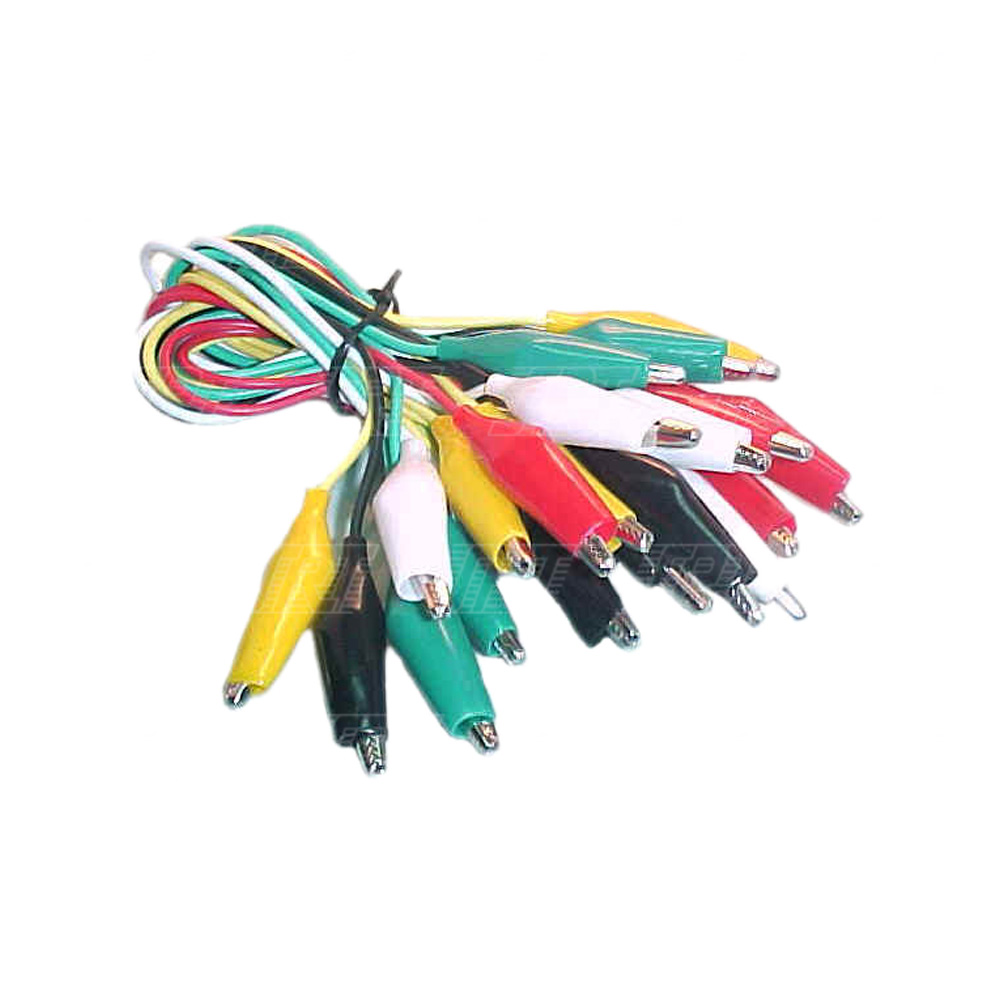 สายหัวหนีบจระเข้สำเร็จรูป | สาย JUMPER TEST | PW13 | 12" มี 5 สี