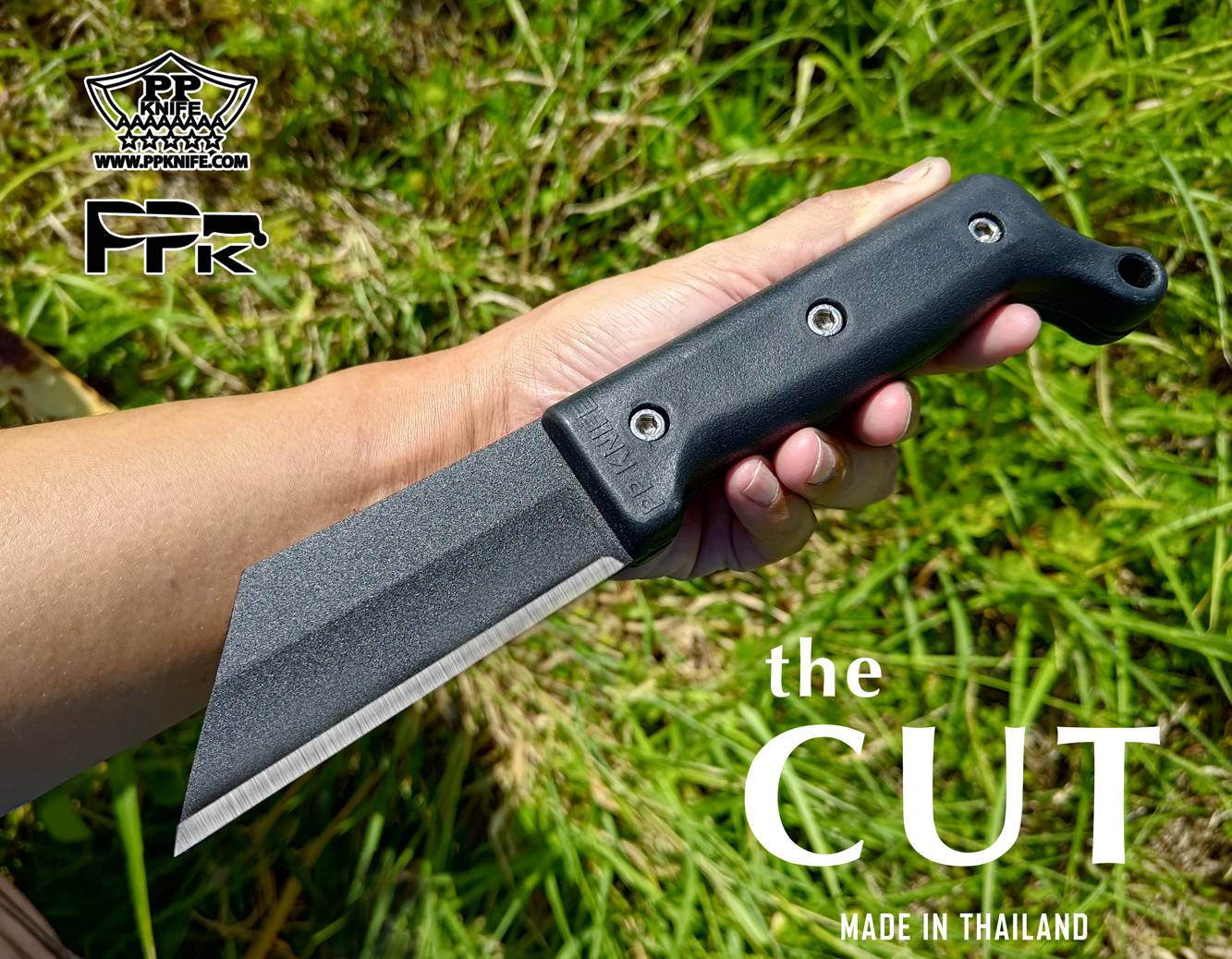 มีดใบตายงานแฮนด์เมด The CUT งานHandmade by PPKNIFE