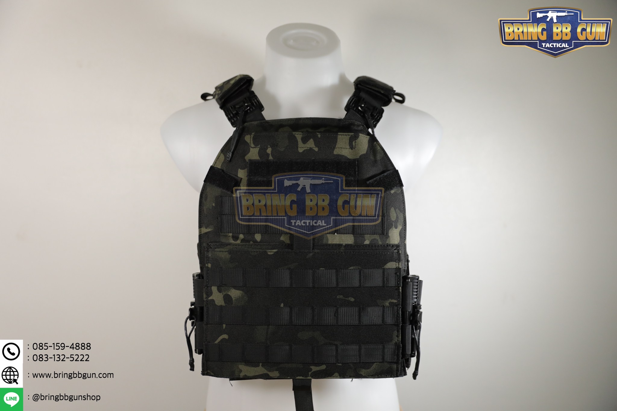 เสื้อเวส รุ่น 6094QD (ปลดไว) (เวส6094 ปลดไว4จุด) (เสื้อเกราะ #6094)