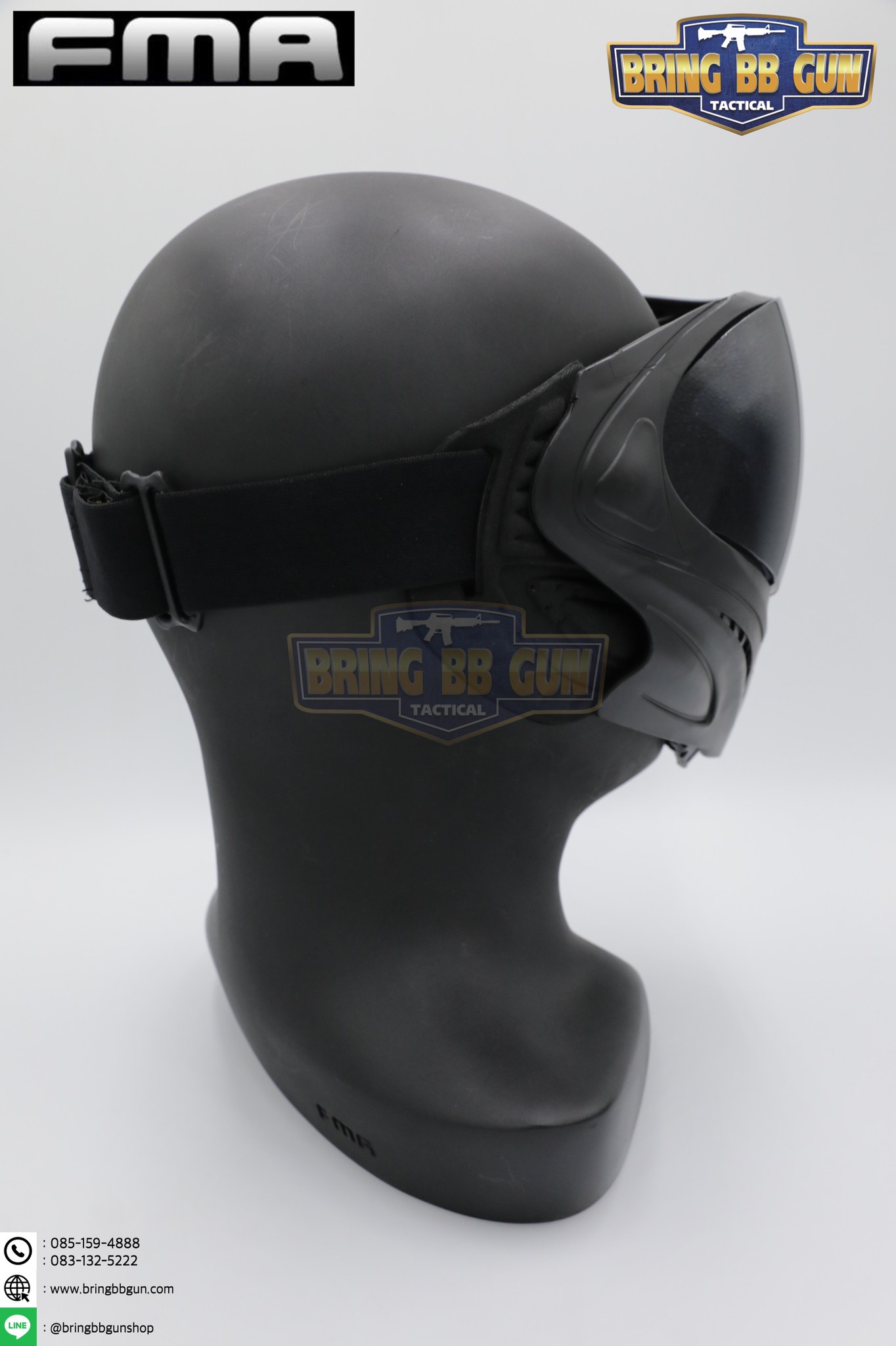 หน้ากาก F1 ยี่ห้อ FMA รุ่น เลนส์ 1 ชั้น