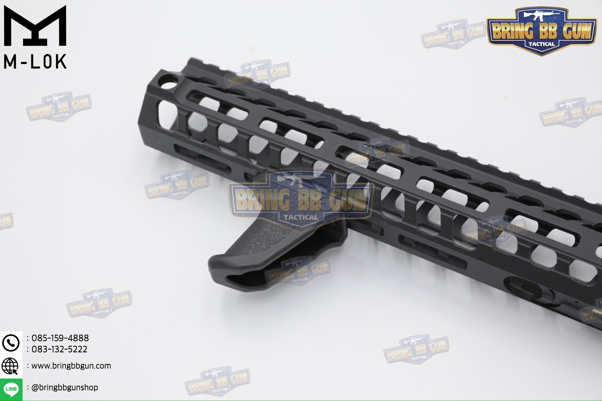 กริ๊ปมือหน้าทรง Emissary Development Handbrake รุ่น M-Lok (Angled Foregrip) (ใช้ได้กับชุดหน้าระบบราง M-Lok เท่านั้น)
