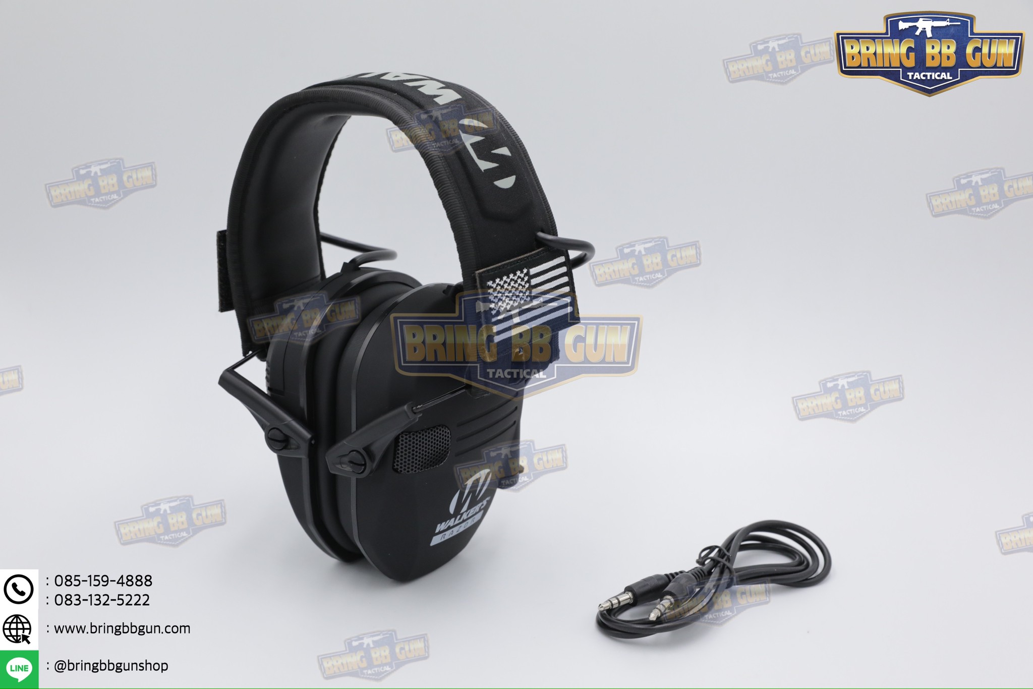 หูฟังตัดเสียง ทรง W1 Razor