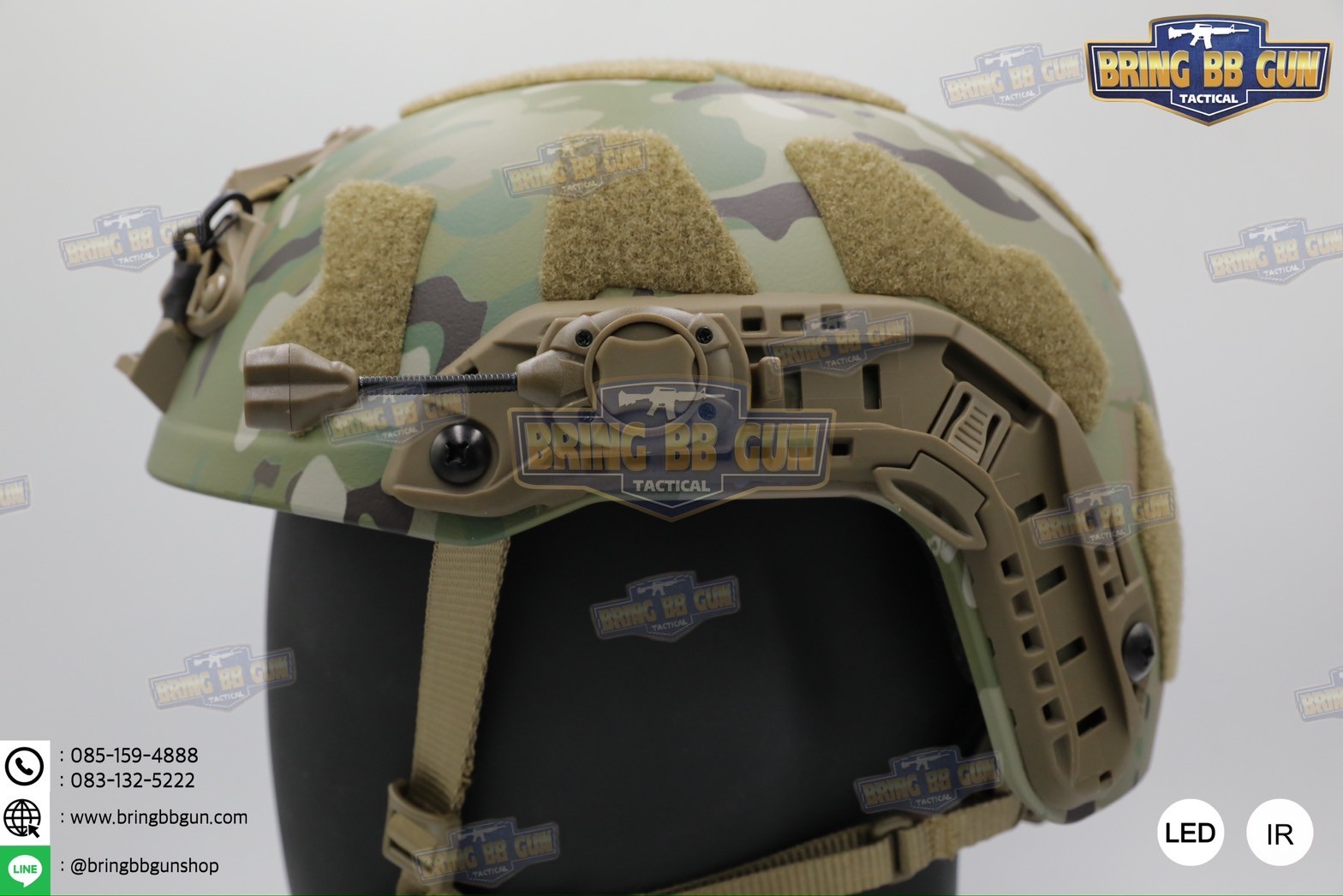 ไฟฉายติดหมวก Switch MPLS (Military Helmet Light System) (ไฟฉายติดหมวกทรง Princeton Tec)