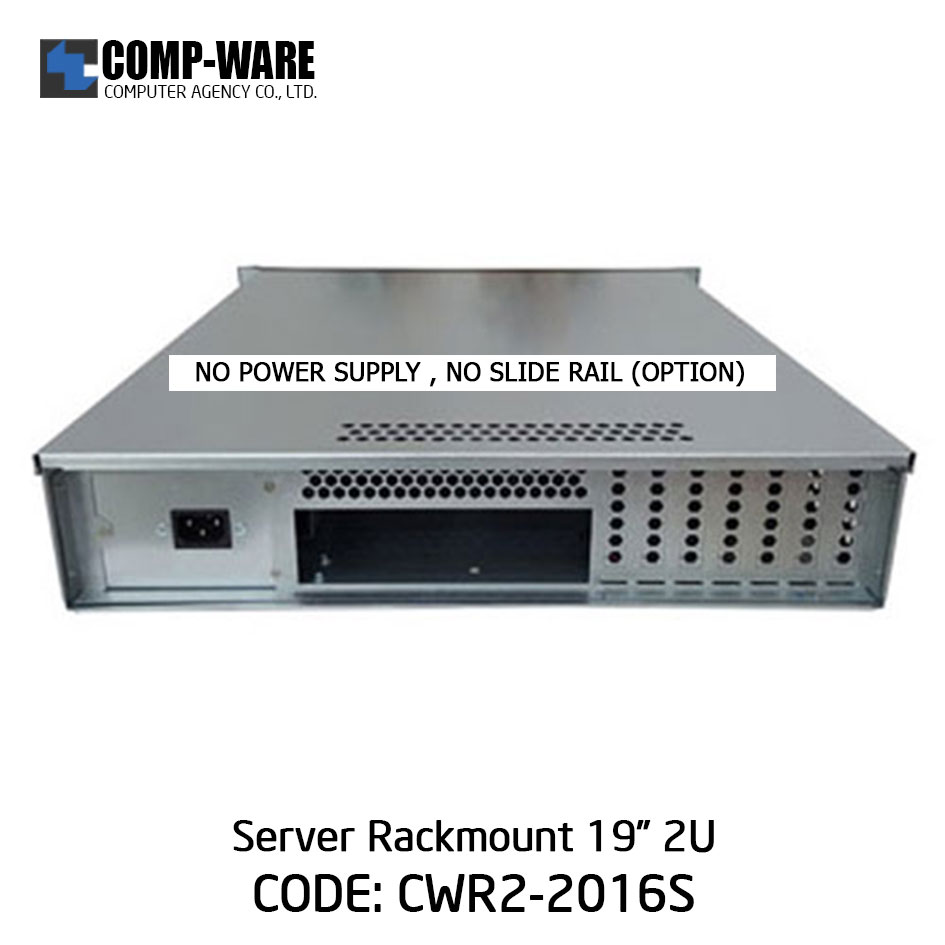 Server Rackmount 19" 2U CWR2-2016S (6-HDD Internal) ATX/2U Single Power Supply