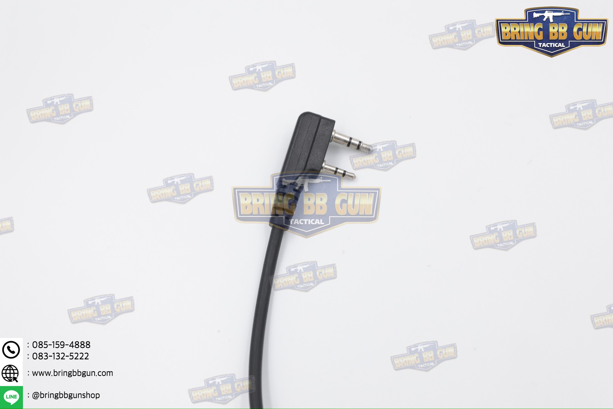 ไมค์นอกวิทยุสื่อสารแบบถือมือ Baofeng (ไมค์นอกวิทยุสื่อสาร) (ไมค์หัวโตวิทยุสื่อสาร) (ไมโคโฟน-ลำโพงวิทยุสื่อสาร) (PTT ที่มีลำโพง และ ไมค์ในตัว) (USMC Shoulder Mic) (USMC Intercom PTT) (Radio Shoulder Speaker Mic)